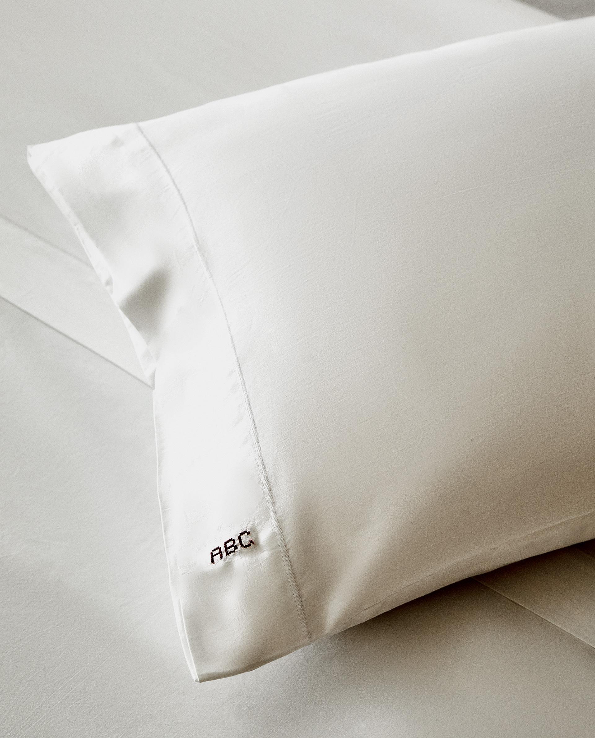 SATEEN PILLOWCASE WITH TRIM (300 THREAD COUNT) product thumbnail 13
