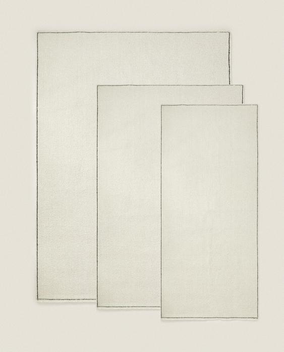 TAPETE RETANGULAR LÃ BOUCLÉ