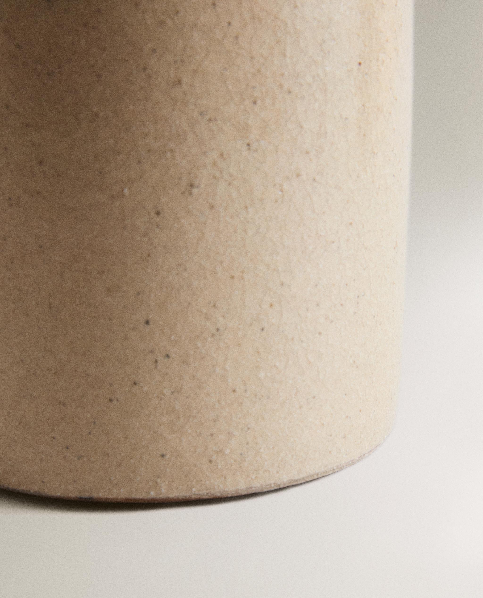 CYLINDRICAL CERAMIC VASE product thumbnail 2
