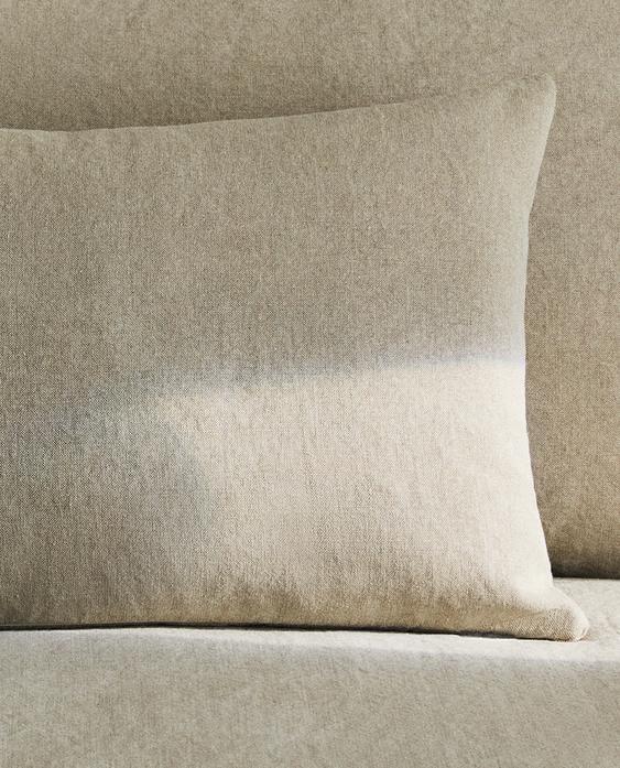WASHED LINEN CUSHION COVER