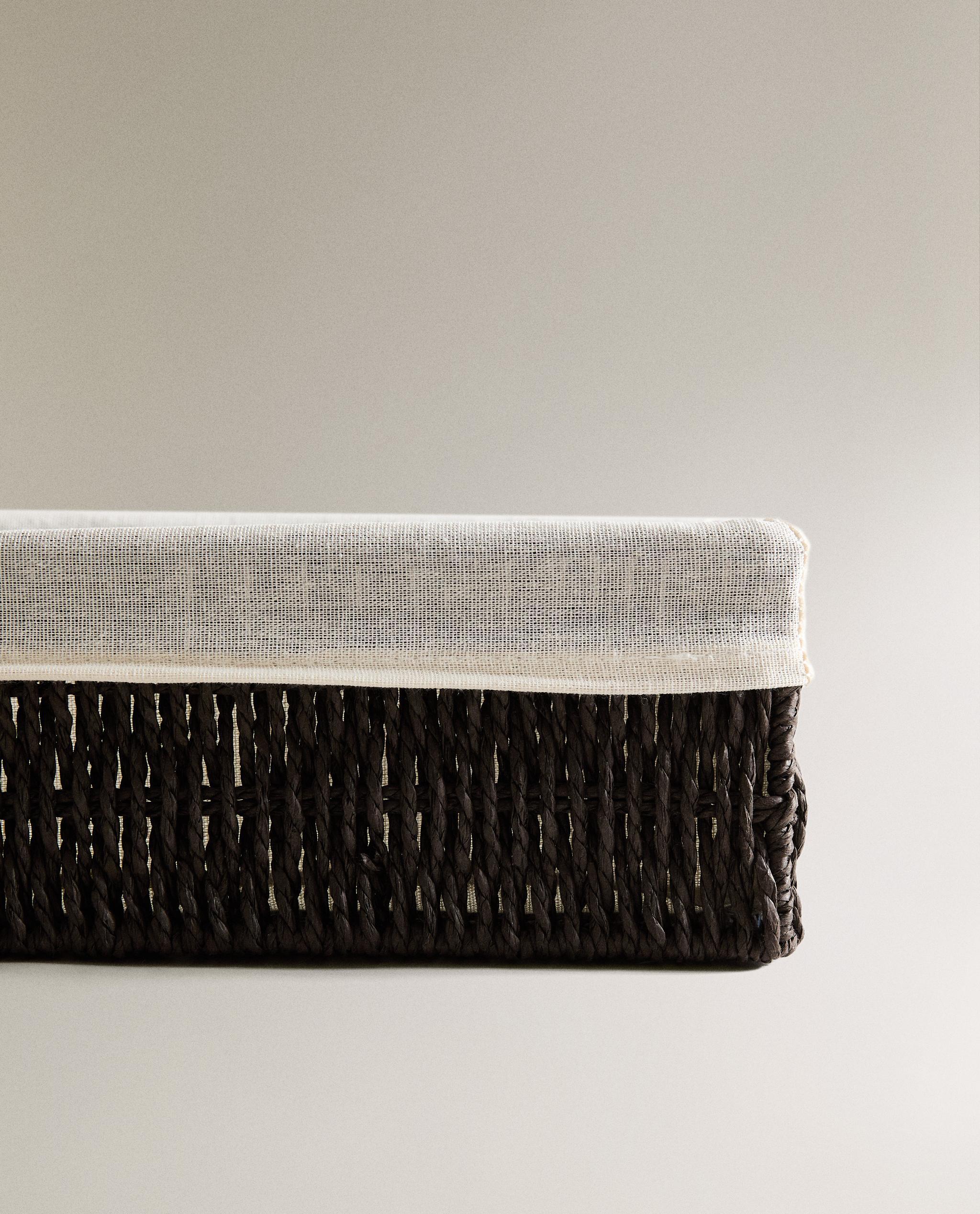 RECTANGULAR BASKET WITH COTTON LINING product thumbnail 5
