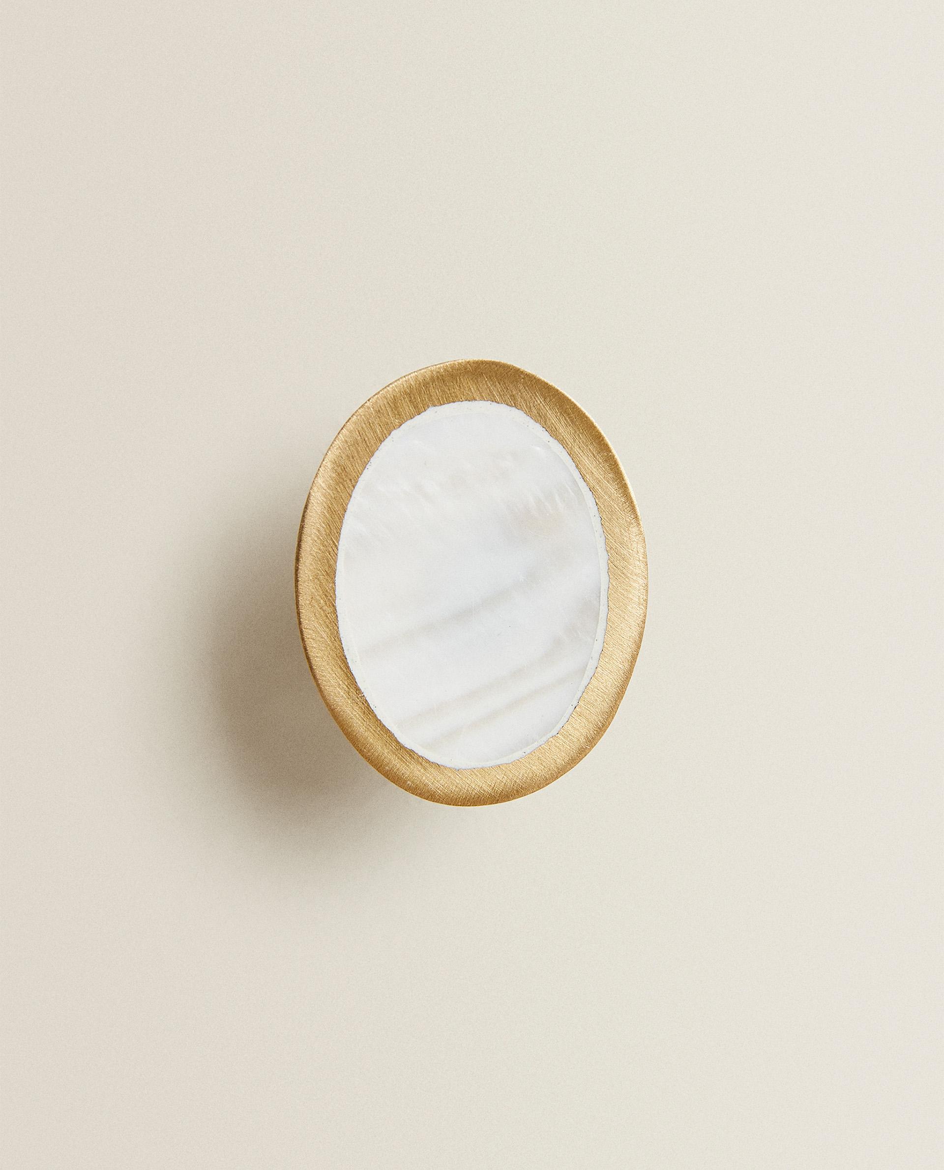 PACK OF OVAL MOTHER-OF-PEARL DOOR KNOBS (PACK OF 2) product thumbnail 6
