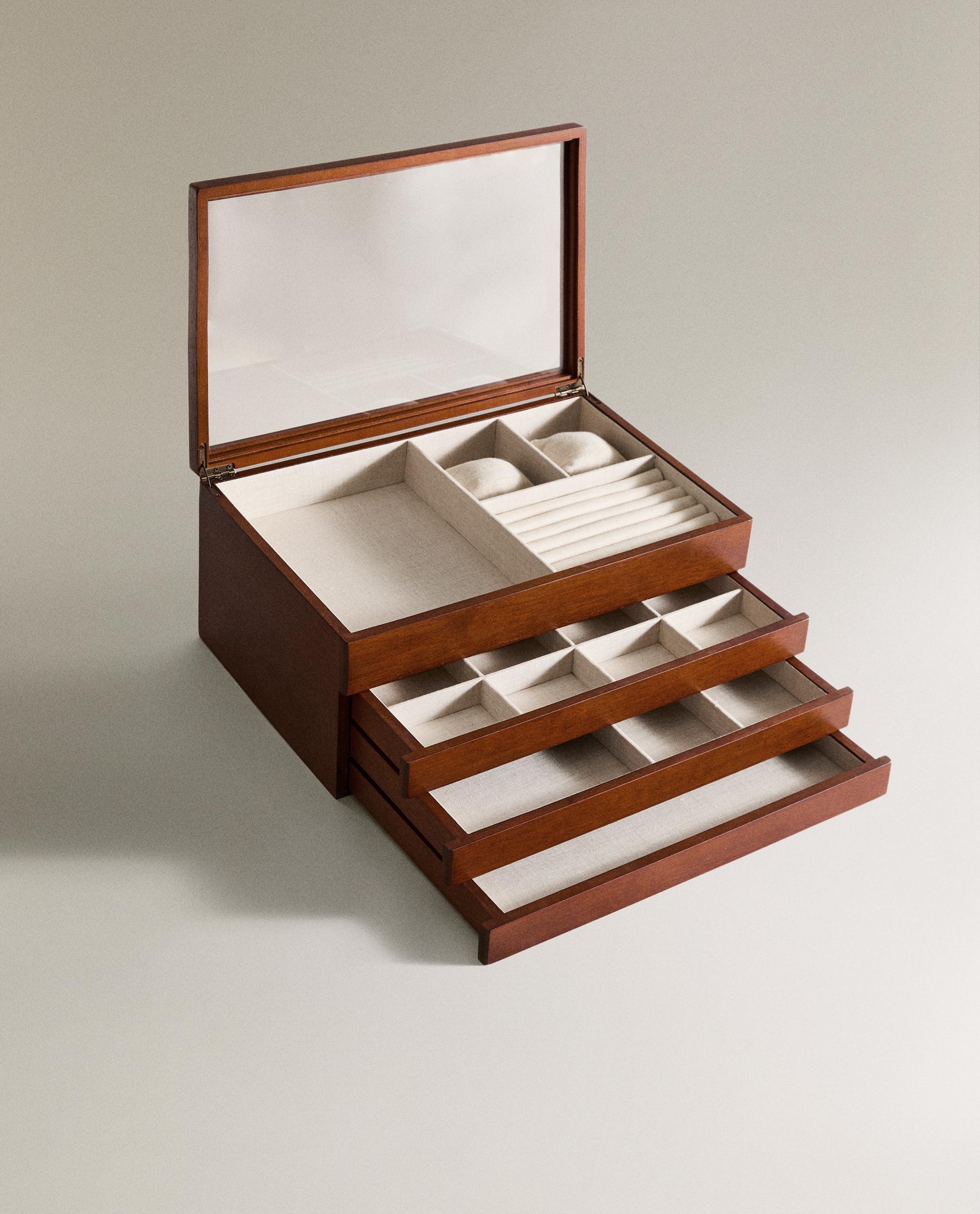 ラージ ウッド ジュエリーボックス | Zara Home 日本/Japan