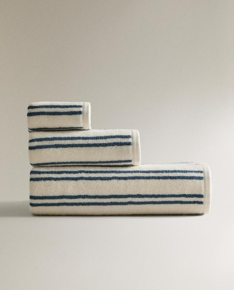 DOUBLE STRIPE BATH TOWEL