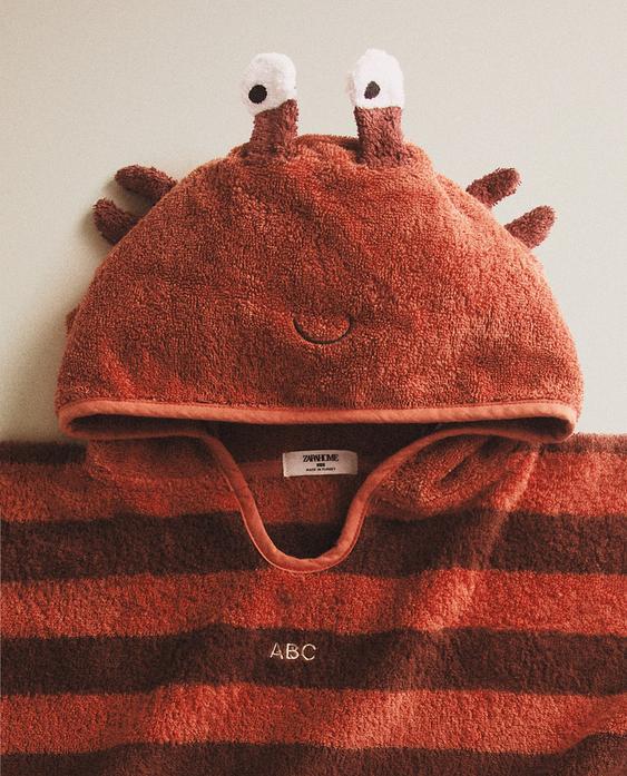 KIDS’ LOBSTER BEACH PONCHO KIDS’ LOBSTER BEACH PONCHO