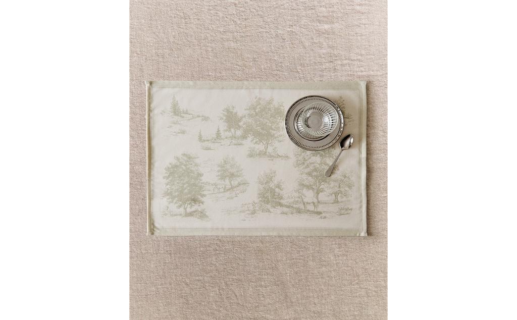 PACK SET DE TABLE TOILE DE JOUY CHEVAUX (LOT DE 2) PACK SET DE TABLE TOILE DE JOUY CHEVAUX (LOT DE 2)