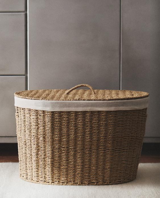 CESTA BAULE CON COPERCHIO CESTA BAULE CON COPERCHIO