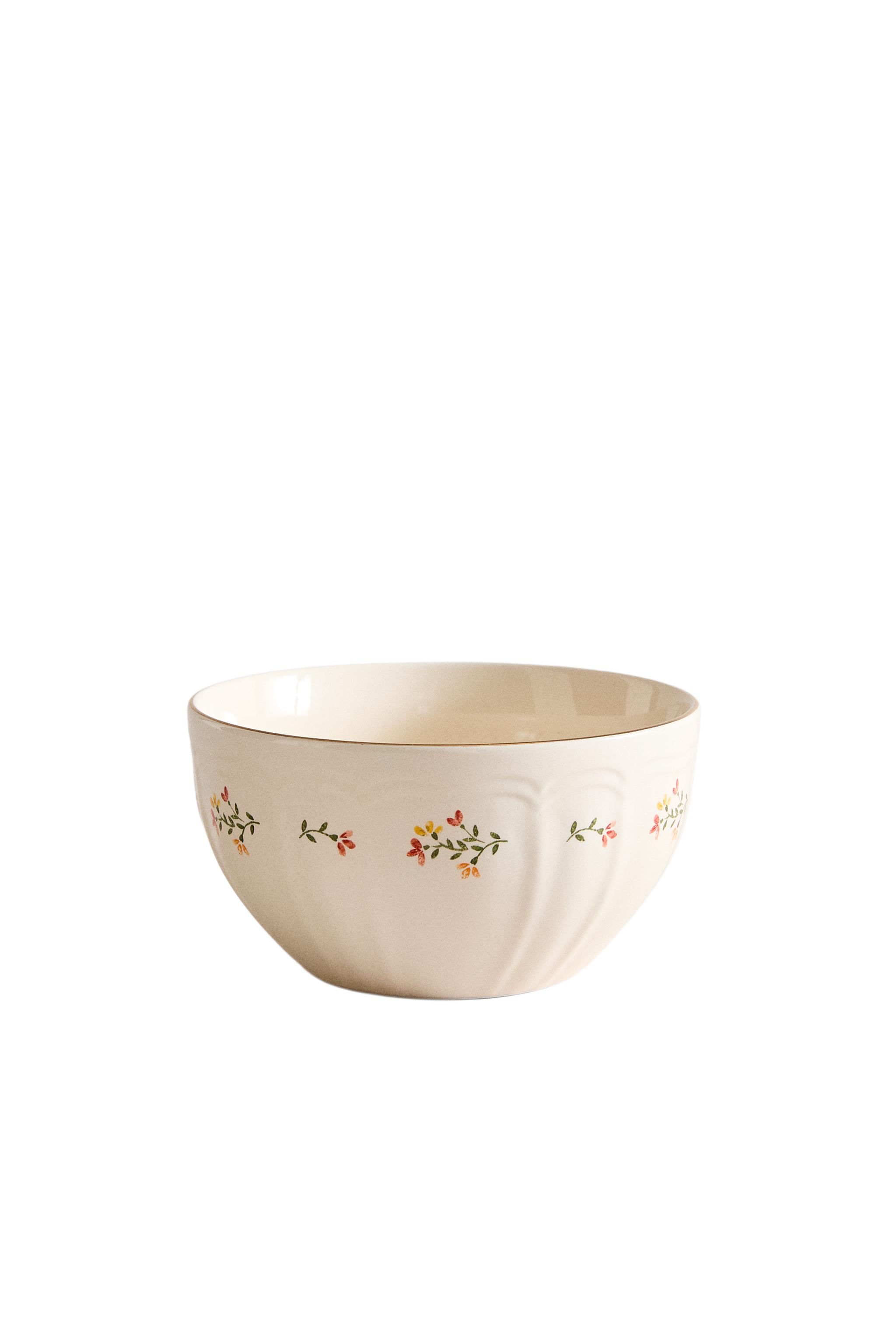 FLORAL PORCELAIN BOWL product thumbnail 8