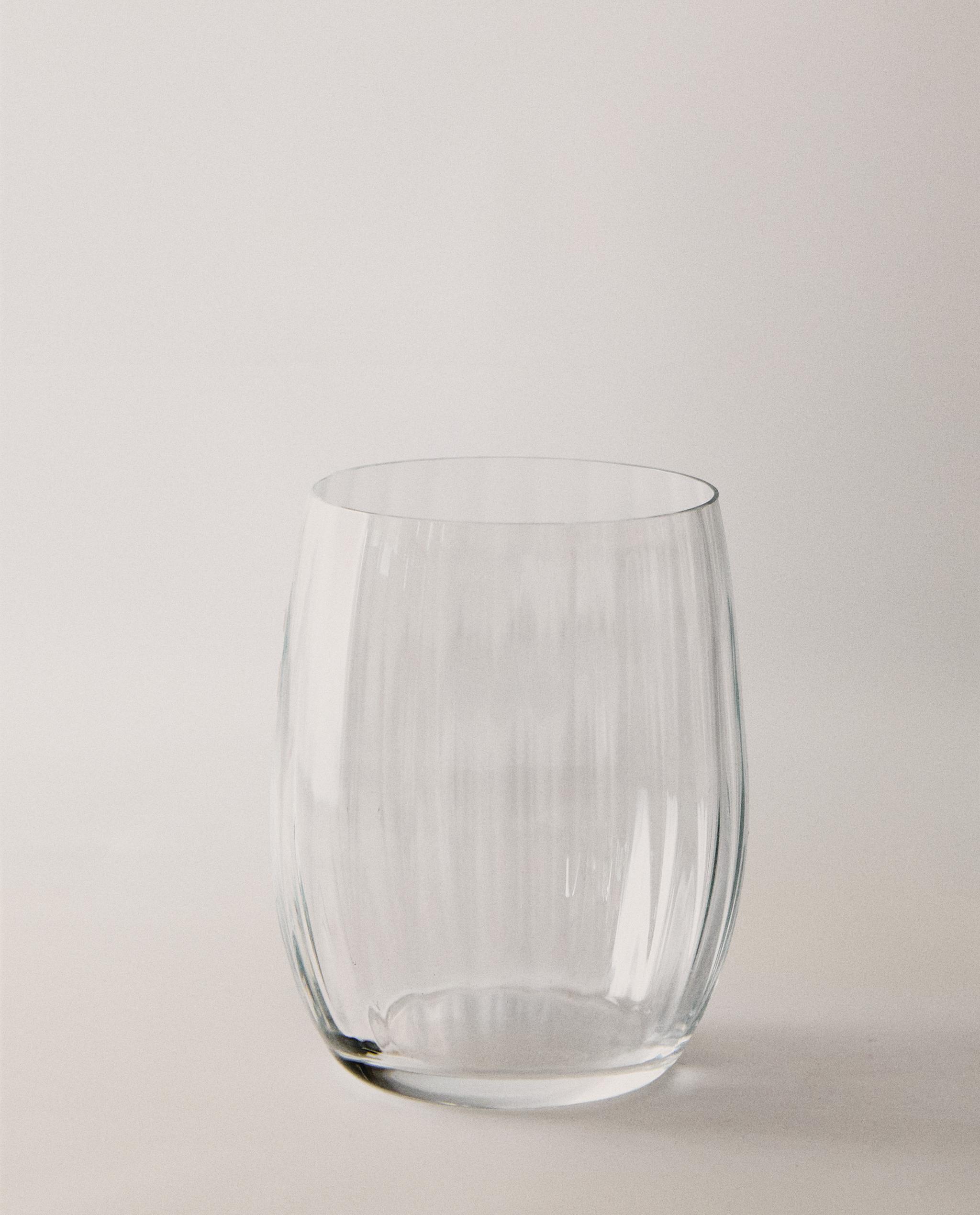 BOHEMIA CRYSTAL TUMBLER WITH LINES product thumbnail 7