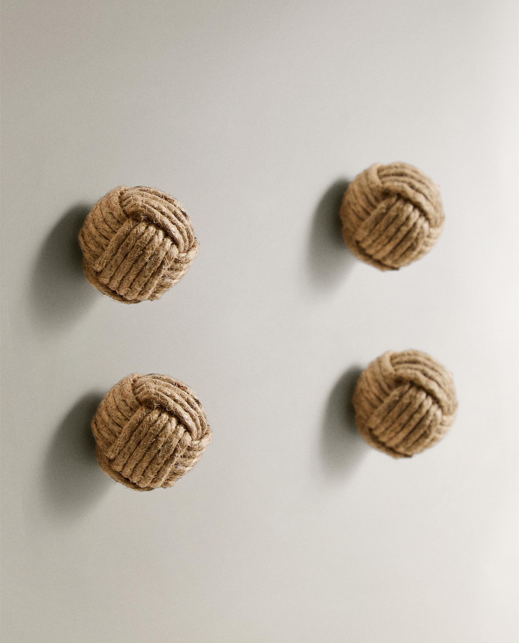 PACK OF MINI KNOT DOOR KNOBS (PACK OF 4)