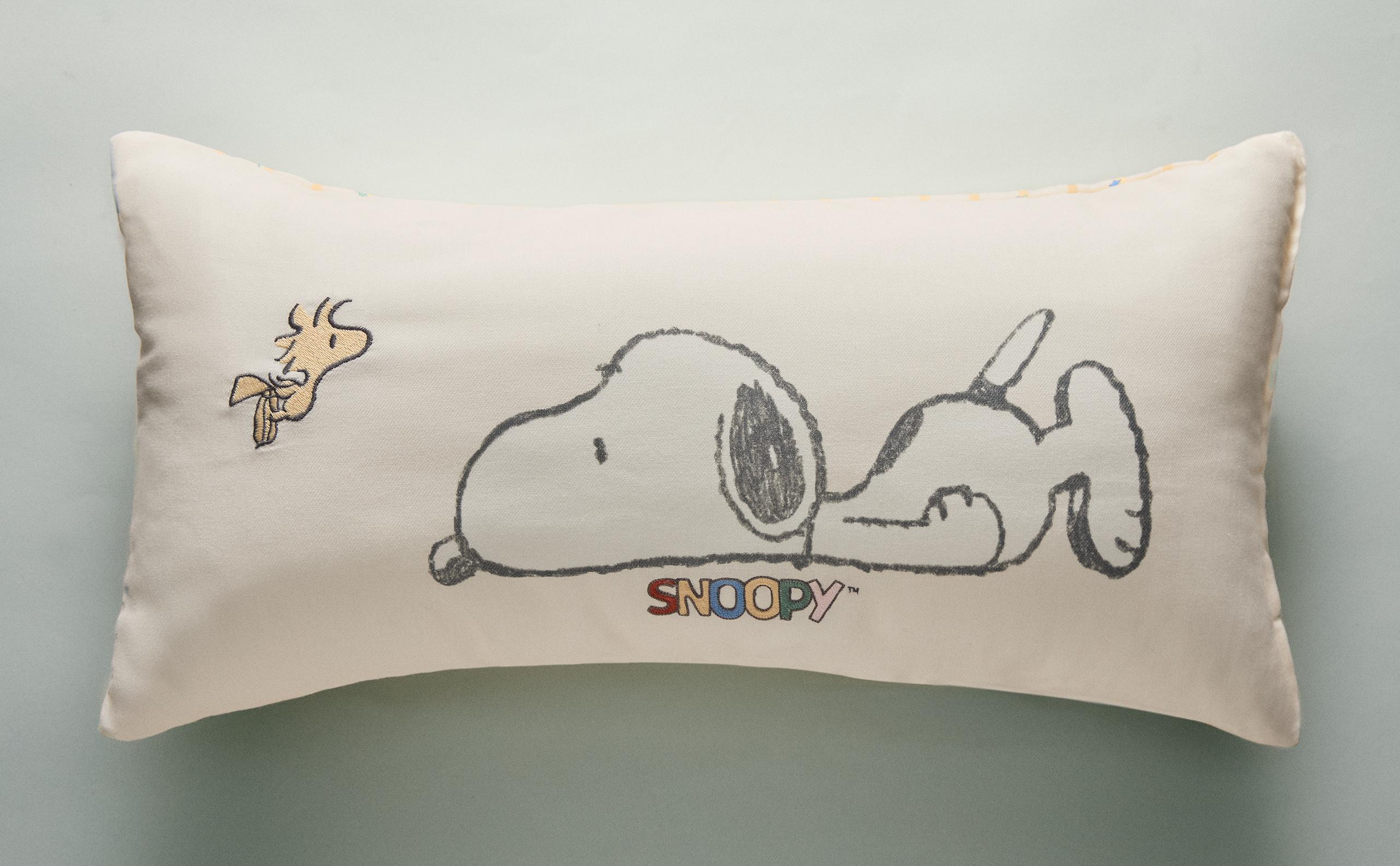 スヌーピー スクエアランチバッグ(L) ネイビー SNOOPY