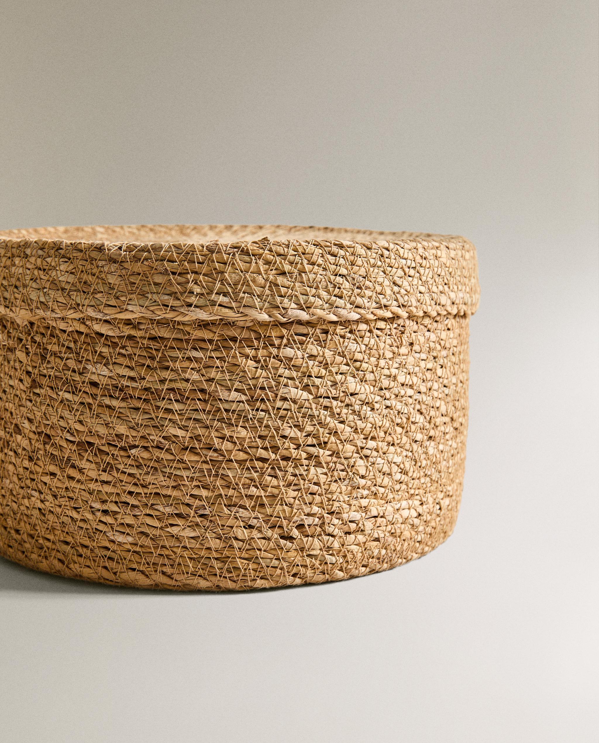 シーグラス バスケット (蓋付き) | Zara Home 日本/Japan