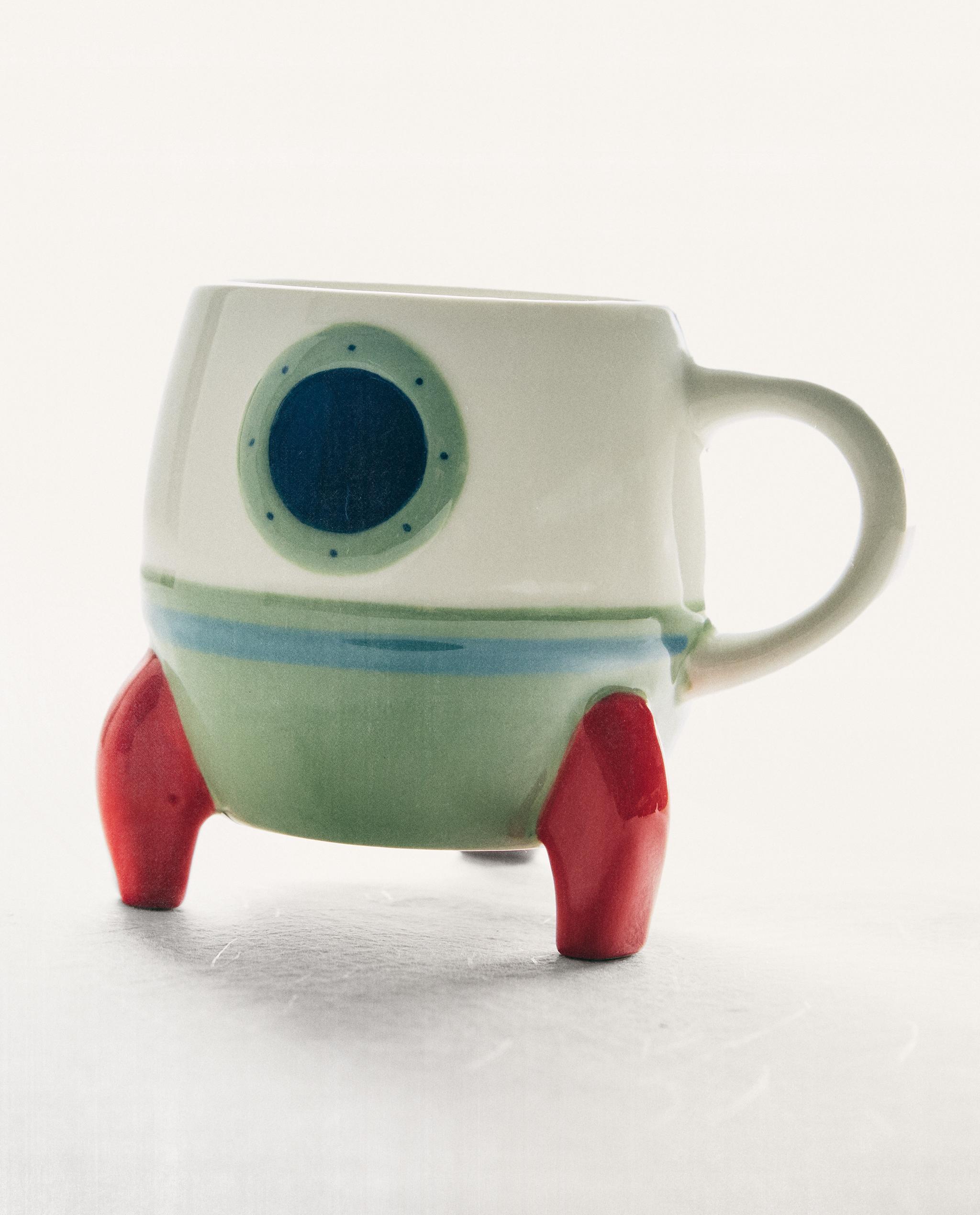 CHILDREN'S STONEWARE SPACESHIP MUG product thumbnail 10