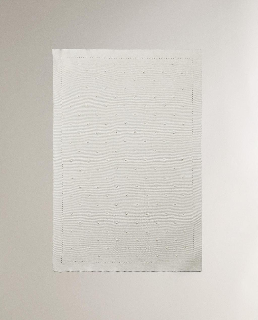 COUVERTURE BÉBÉ TRICOT