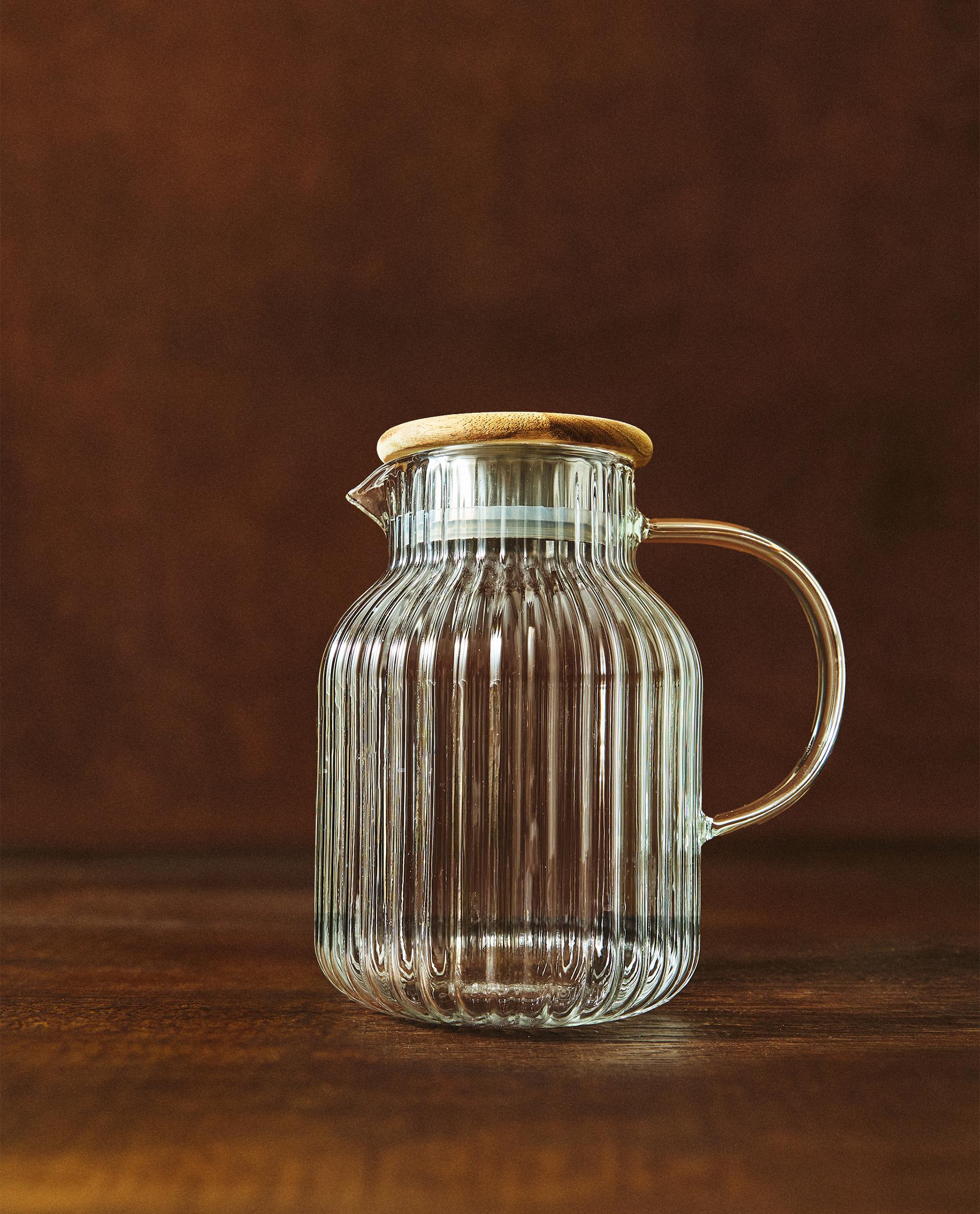 BOROSILICATE GLASS JUG WITH FILTER