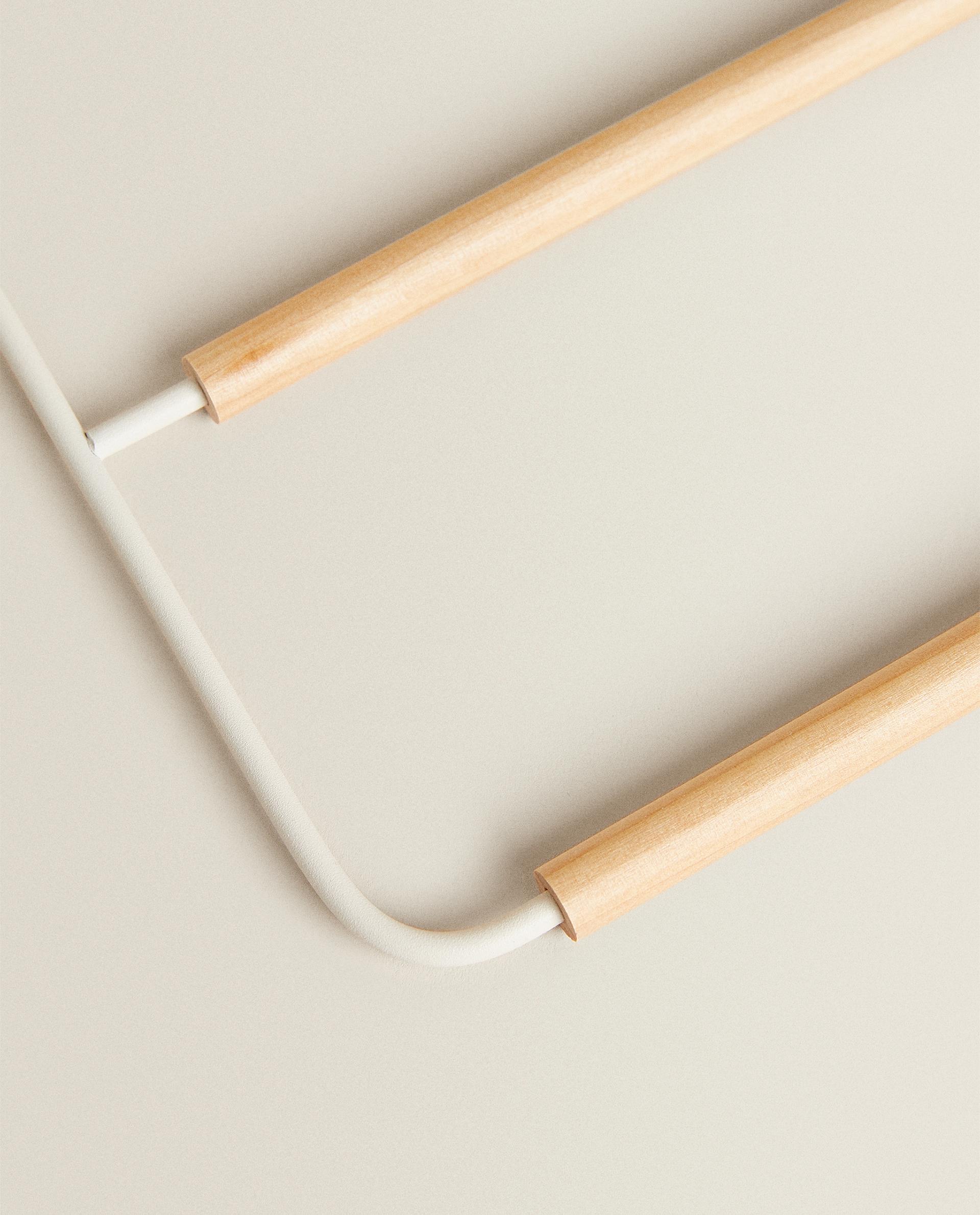 METAL AND WOOD TROUSER HANGER product thumbnail 16
