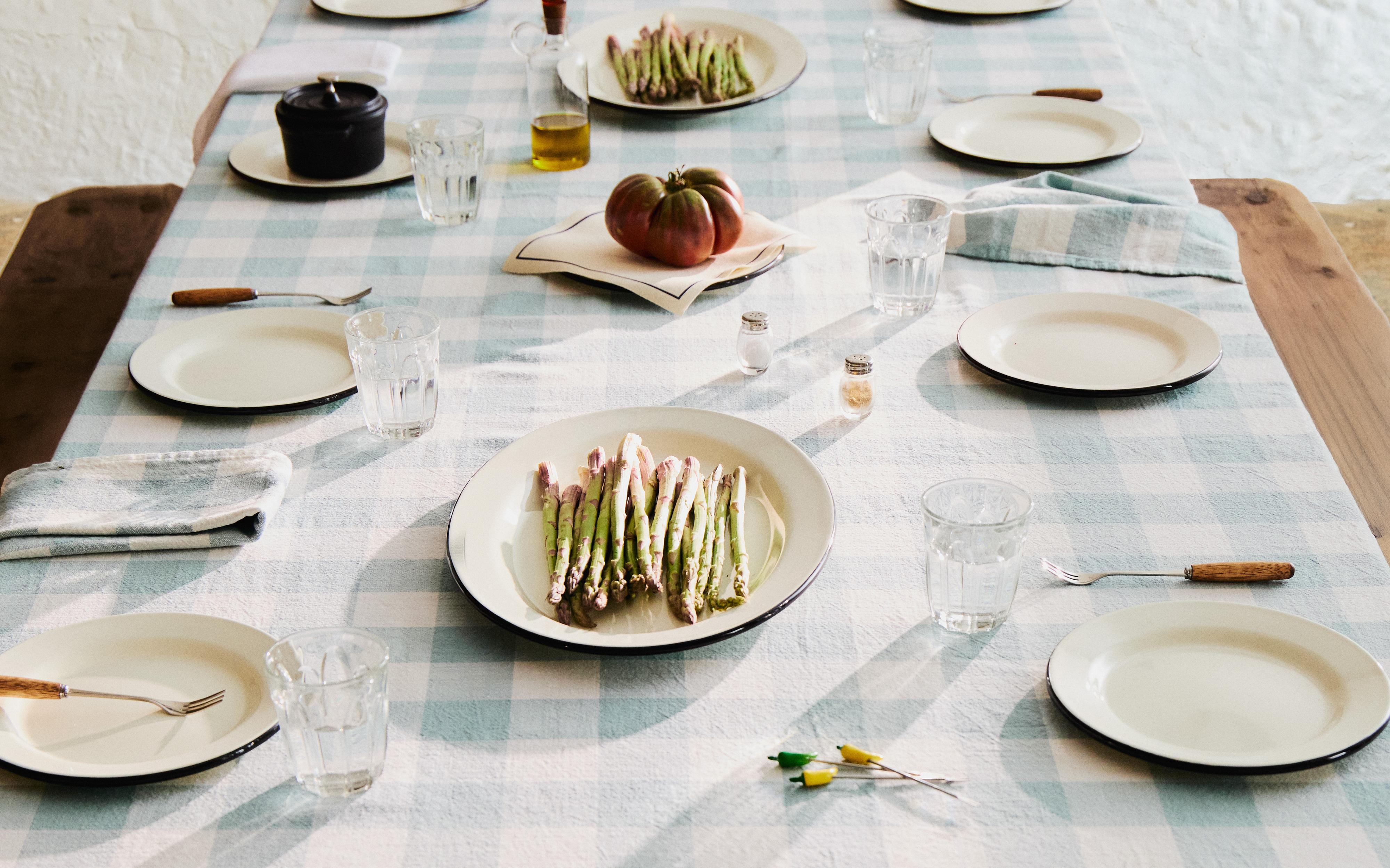 CHECK COTTON TABLECLOTH product thumbnail 12