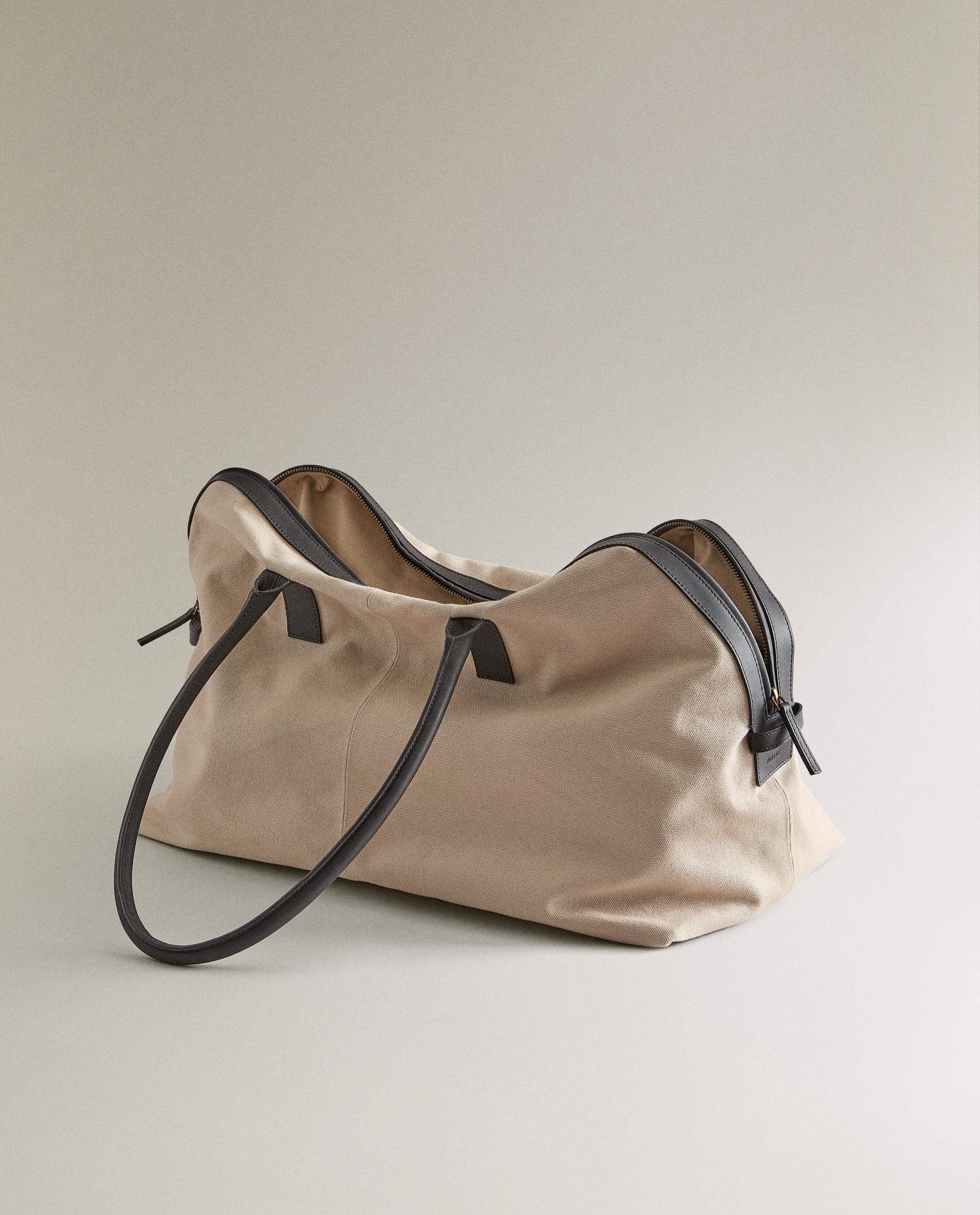 キャンバスレザー トラベルバッグ | Zara Home 日本/Japan