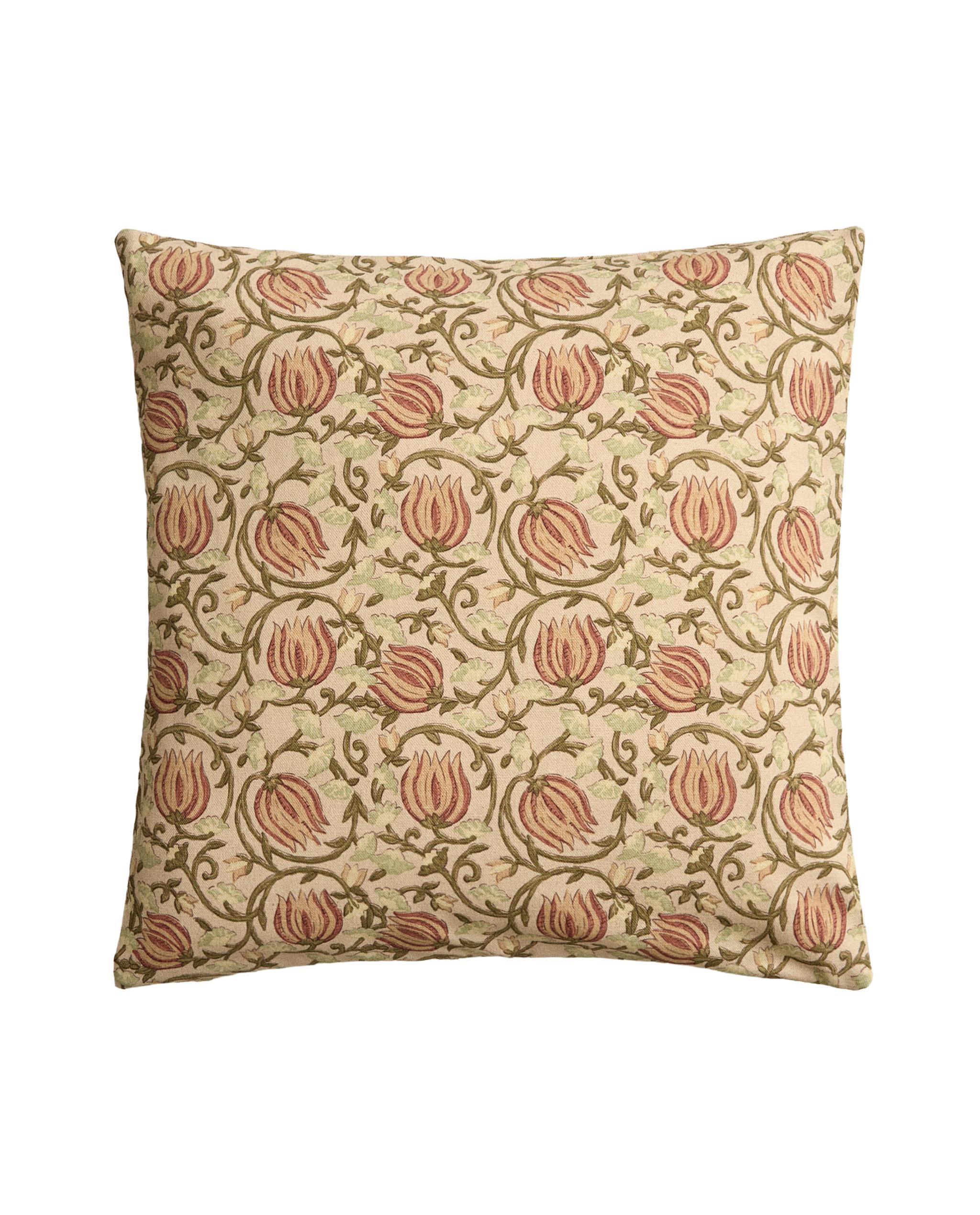 FLORAL PRINT CUSHION COVER product thumbnail 4