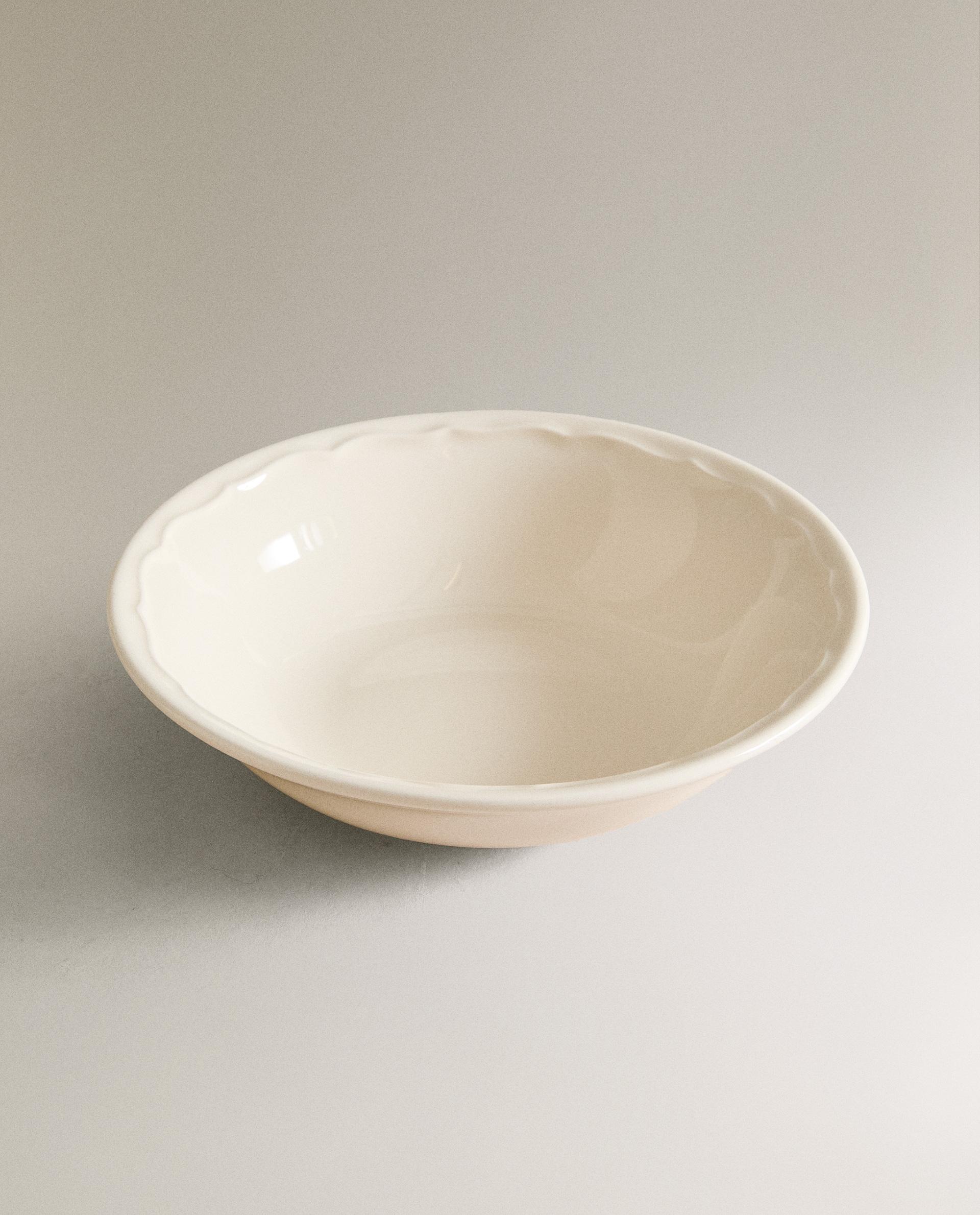 エッジレリーフ クレイポッタリー ボウル | Zara Home 日本/Japan
