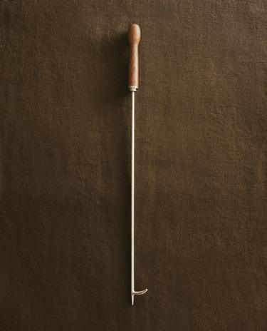 STEEL FIREPLACE POKER