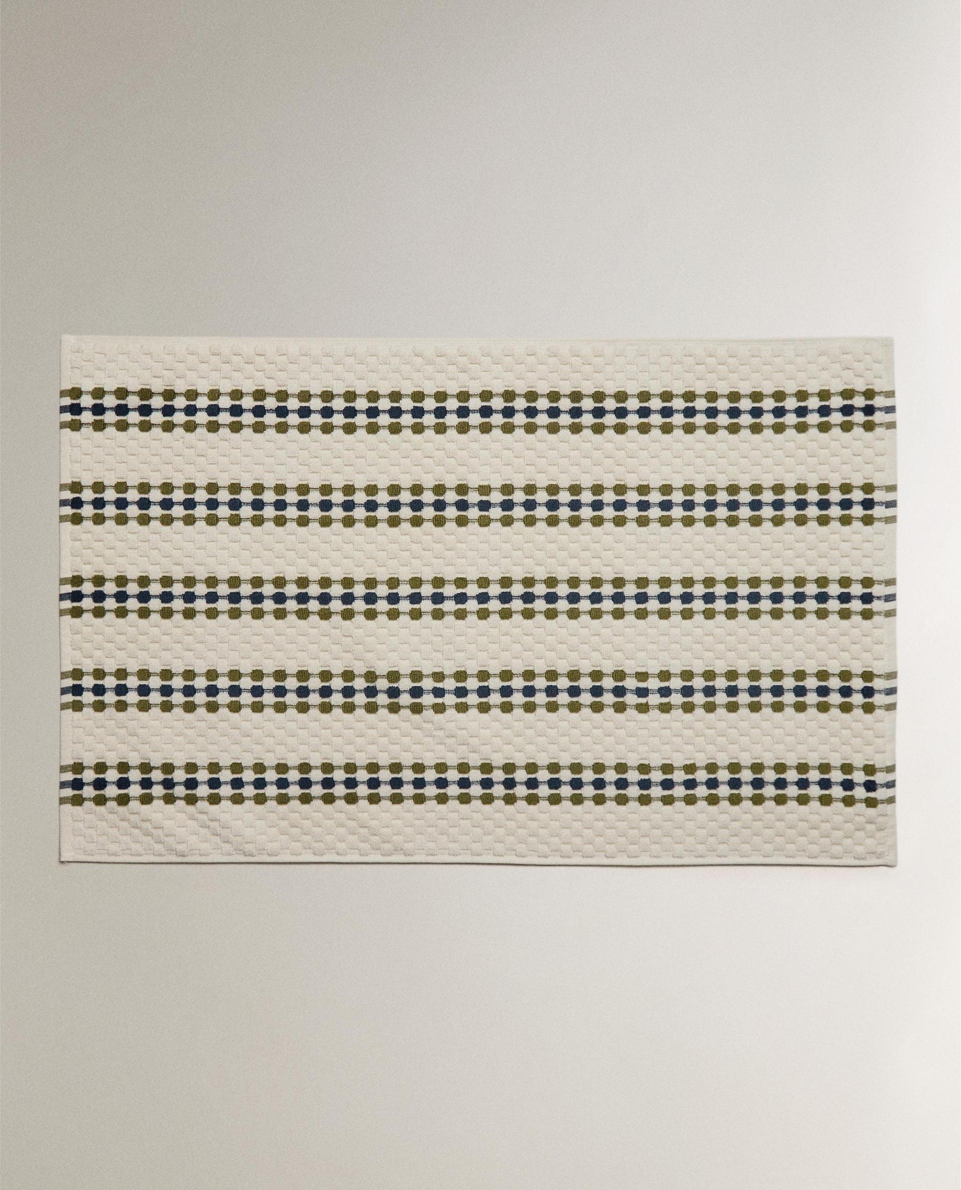 ALFOMBRA DE BAÑO ESTRUCTURA GEOMÉTRICA ALFOMBRA DE BAÑO ESTRUCTURA GEOMÉTRICA