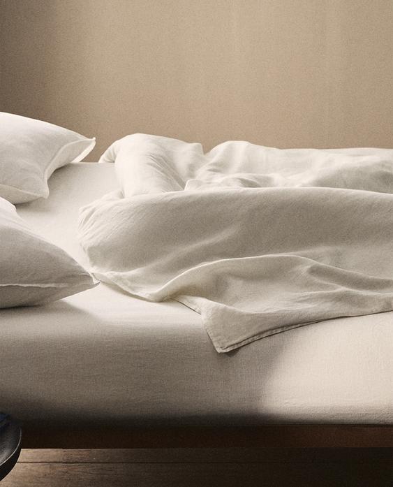 FUNDA NÓRDICA LINO LAVADO (160 GxM²) FUNDA NÓRDICA LINO LAVADO (160 GxM²)