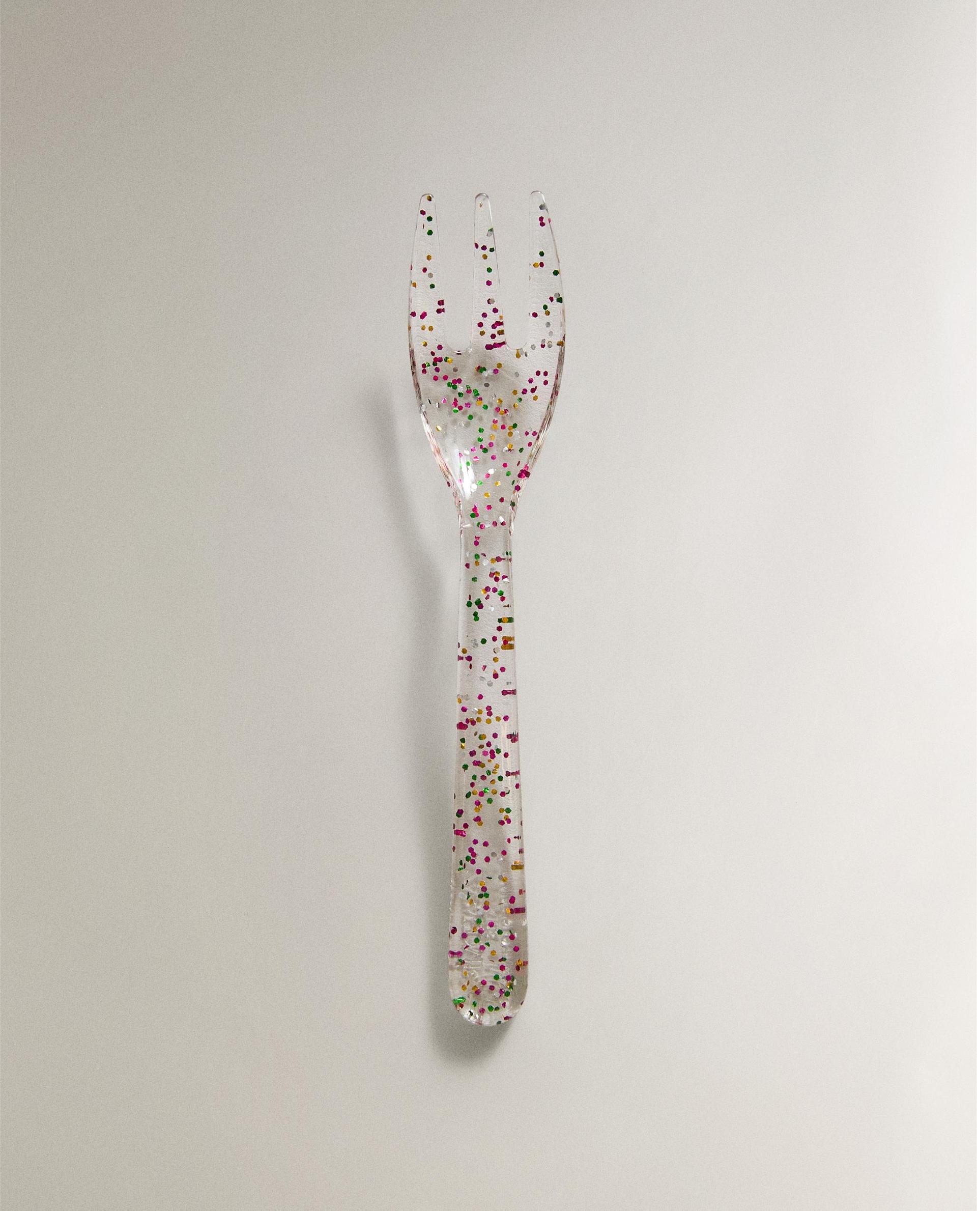 KIDS' TRITAN™ GLITTER FORK KIDS' TRITAN™ GLITTER FORK