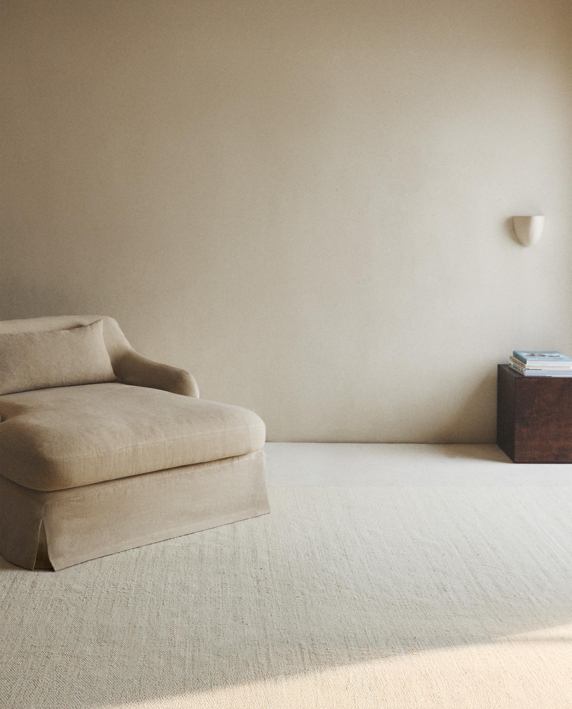 ZARA HOME ウール ラグ　クリーム色　未使用 ウールラグ | Zara Home 日本/Japan