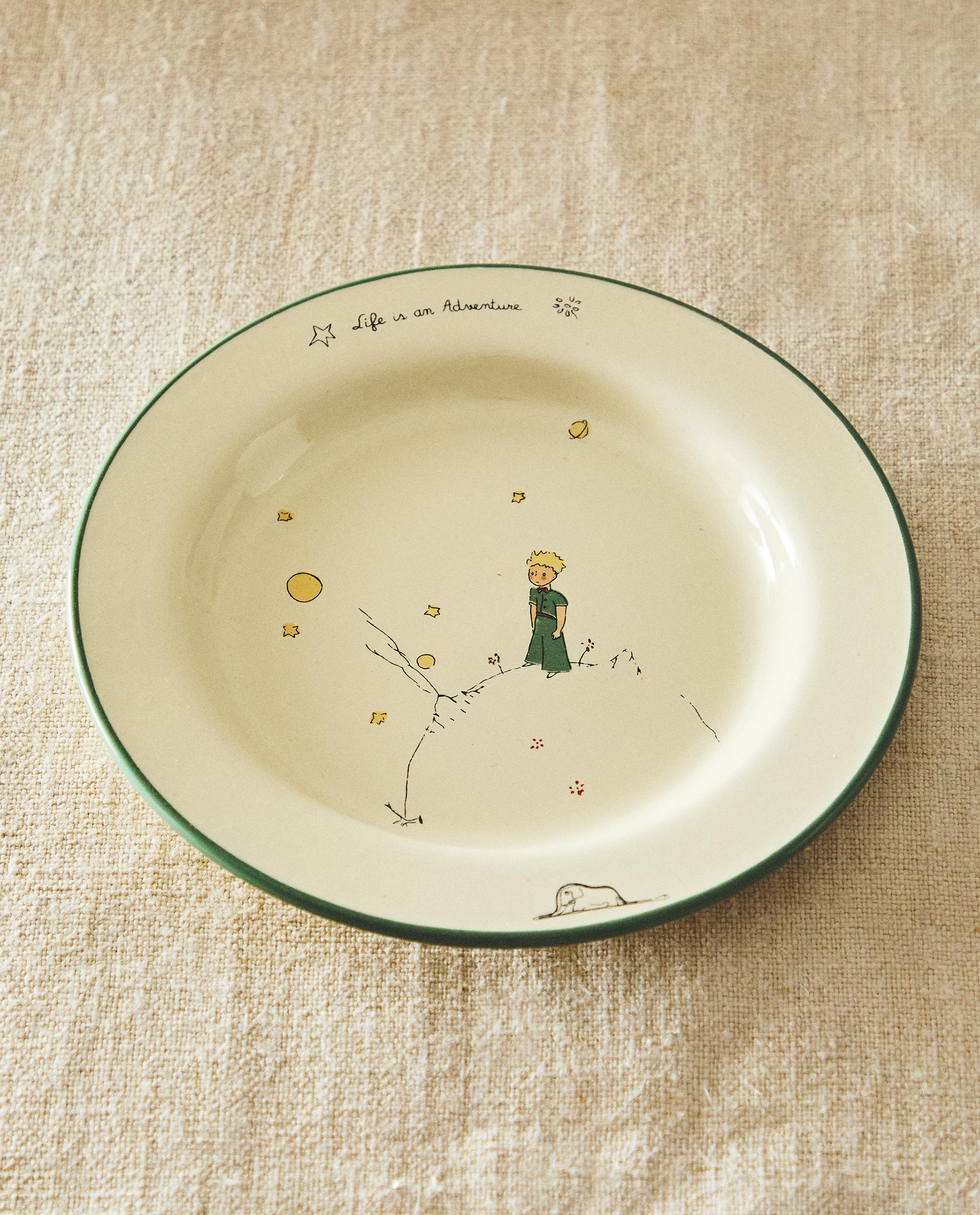 LE PETIT PRINCE CHILDREN'S CERAMIC PLATE