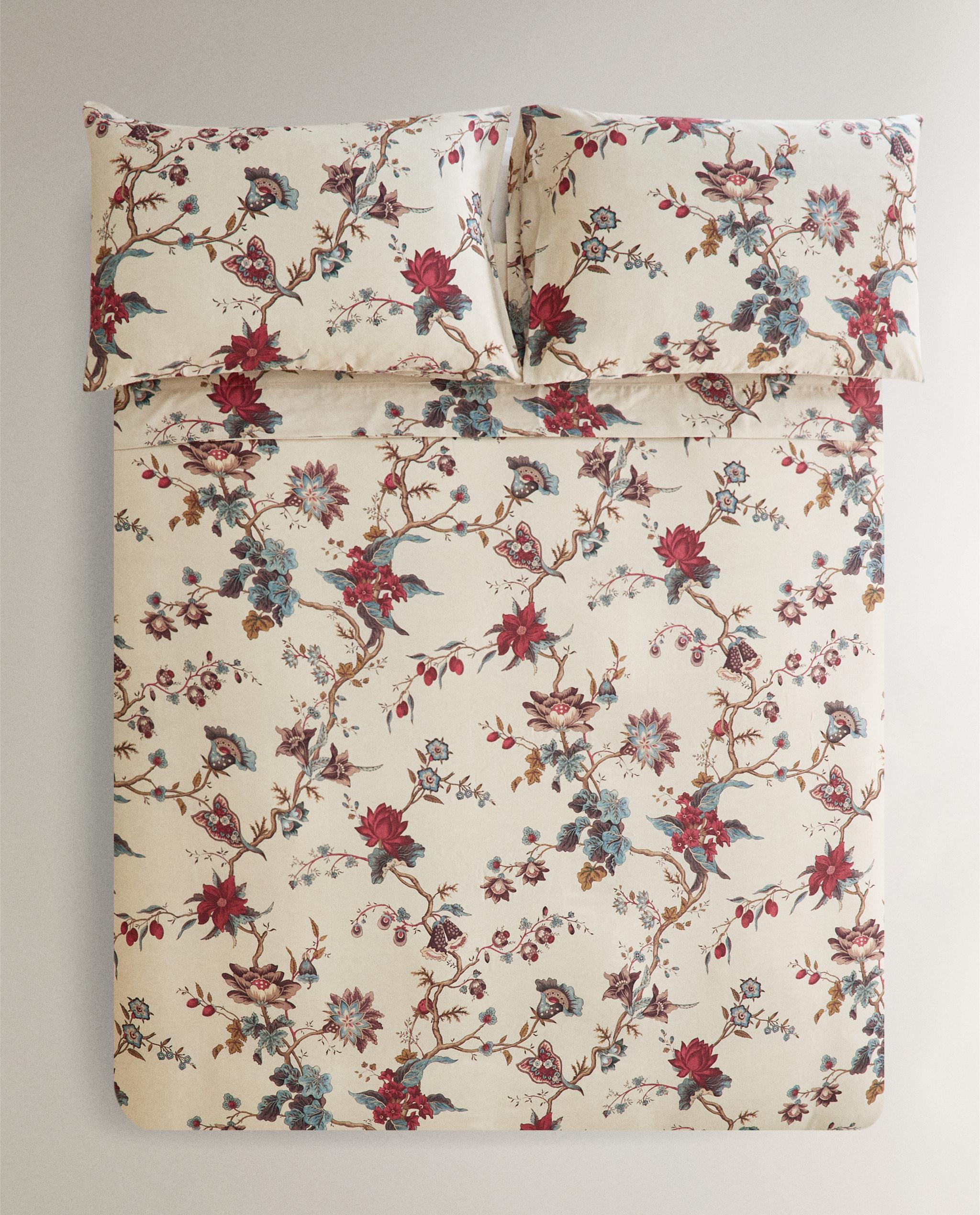 FLORAL SATEEN BED LINEN | KATHARINE POLE product thumbnail 2