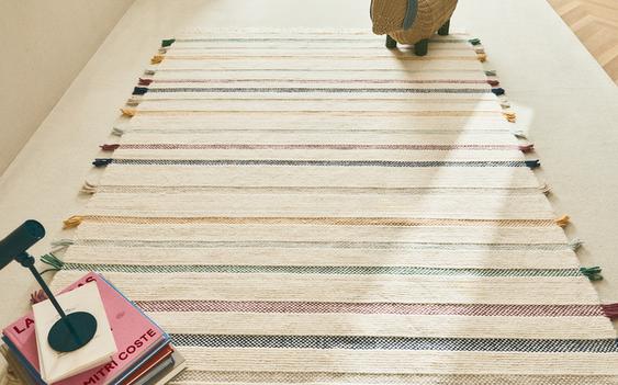 TAPPETO PER BAMBINI IN LANA MULTICOLORE
