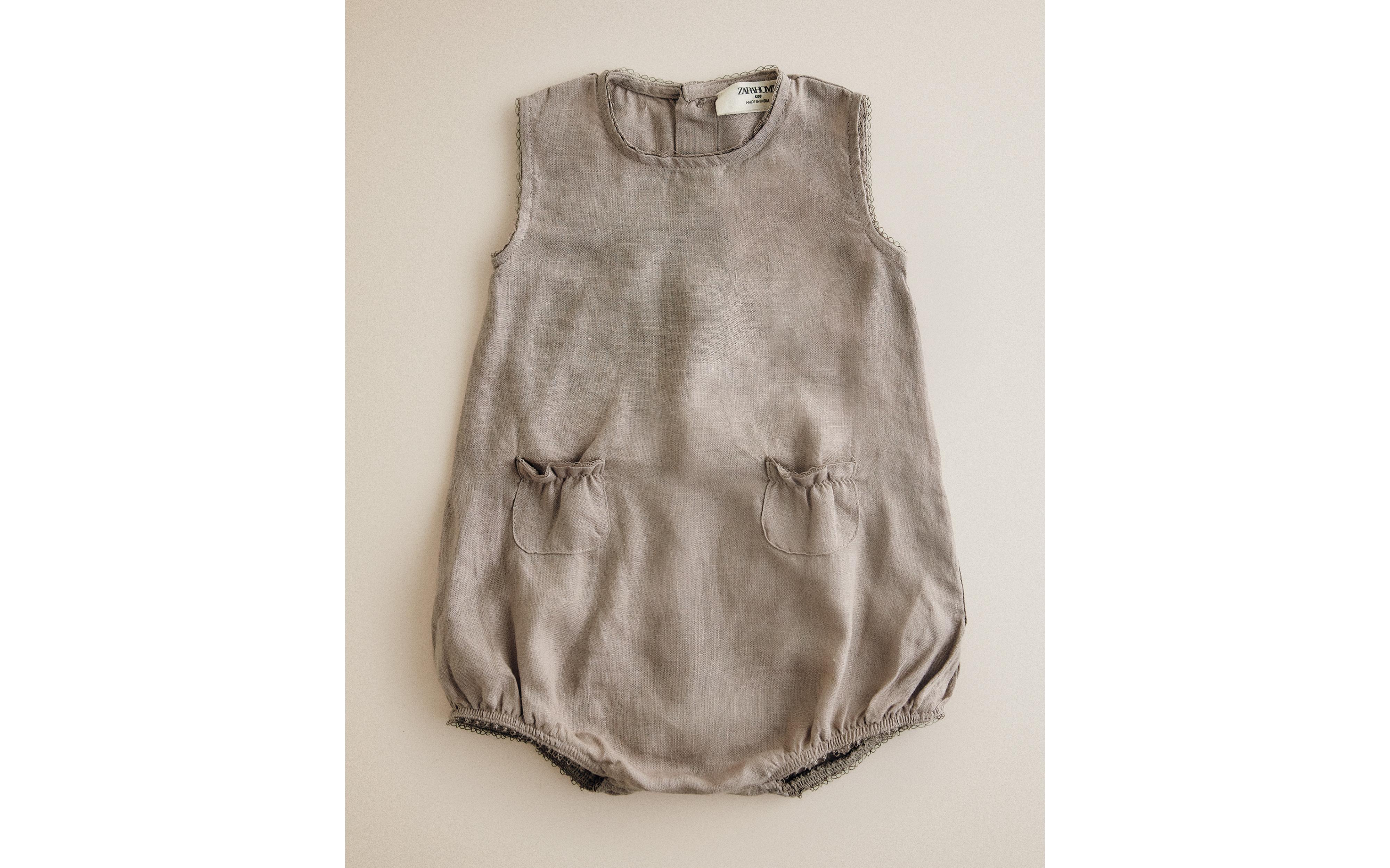 LINEN BABY BODYSUIT product thumbnail 2