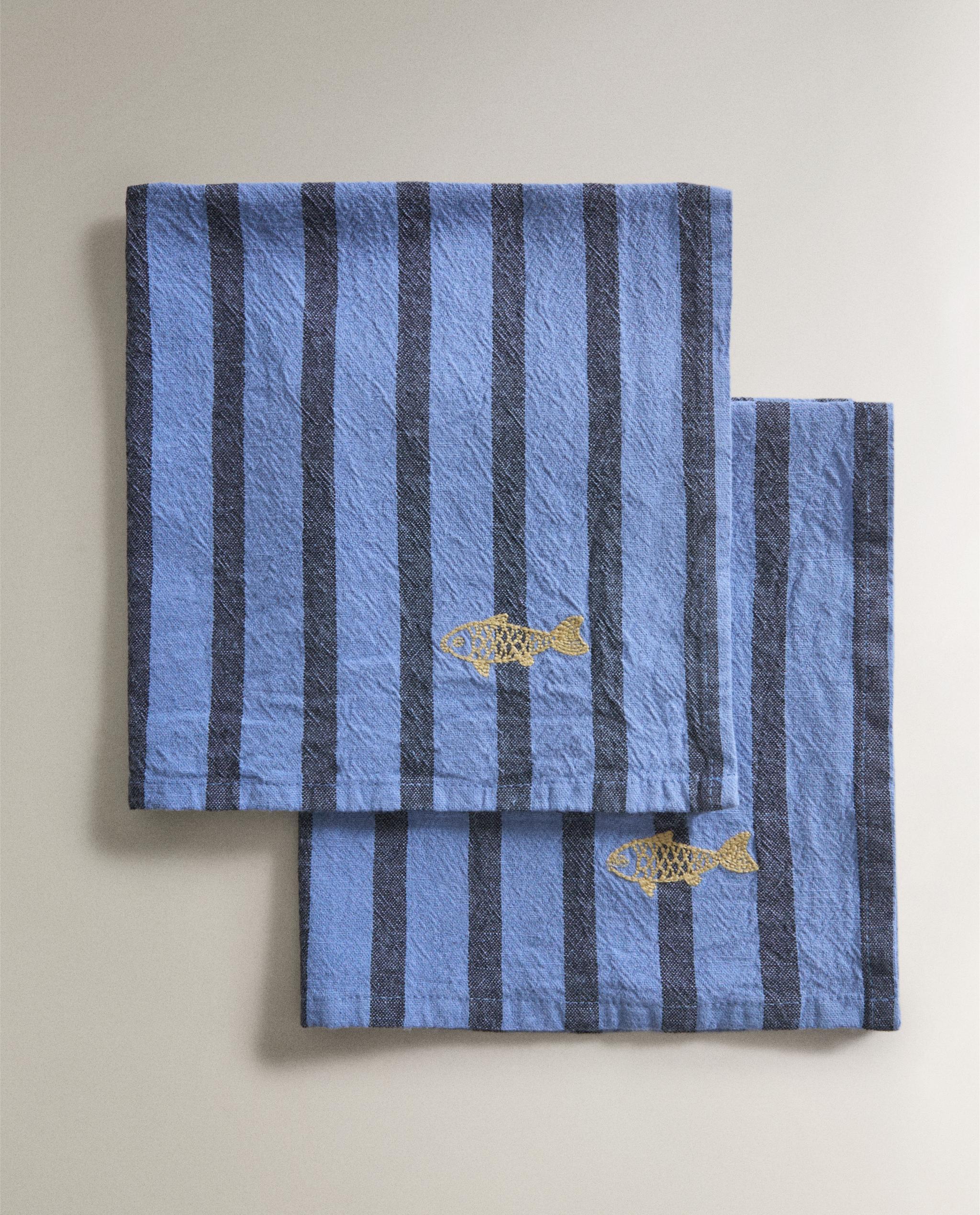 PACK OF LINEN AND COTTON NAPKINS product thumbnail 5