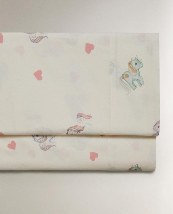 DRAP DE DESSUS ENFANT CŒURS MY LITTLE PONY©