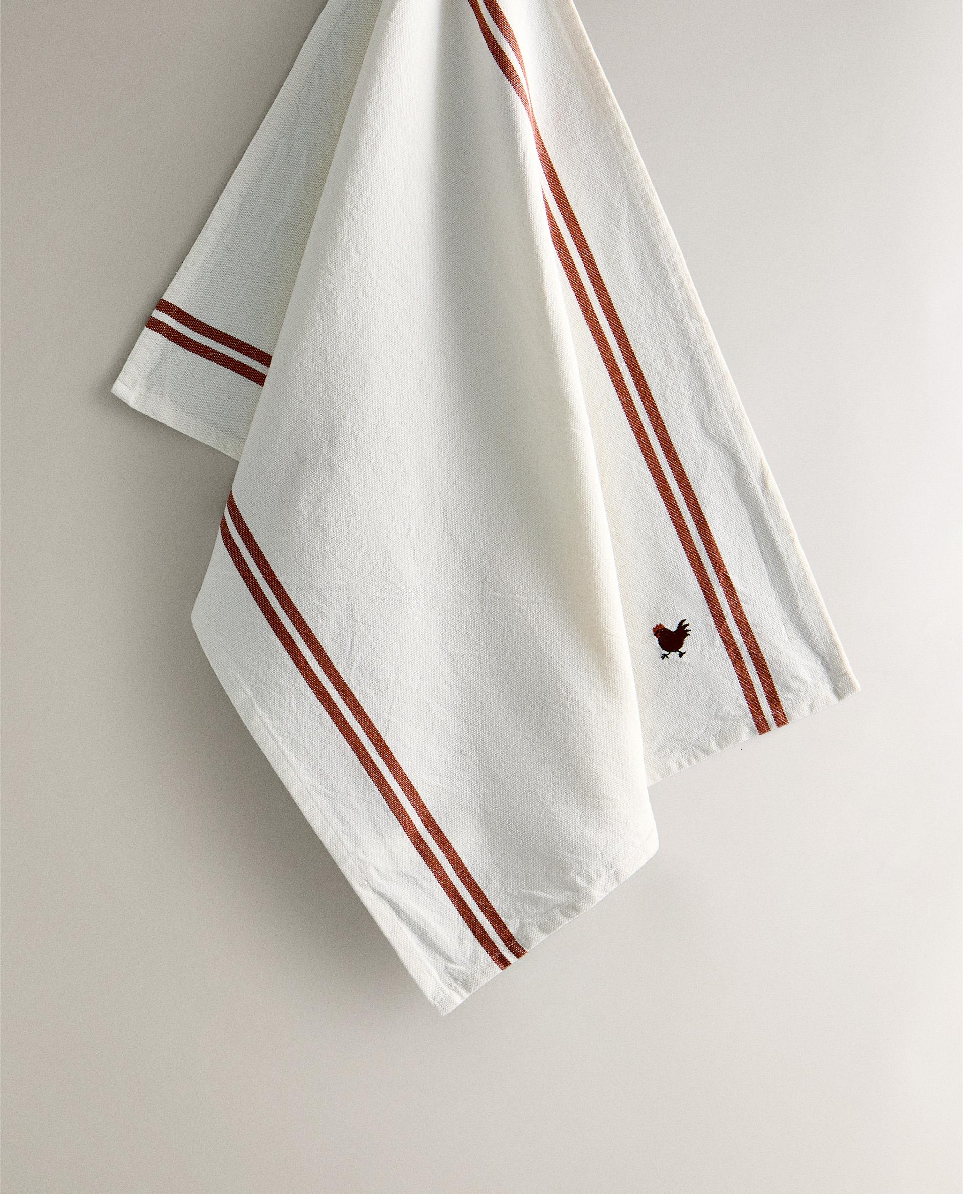 EMBROIDERED CLEANING TEA TOWEL