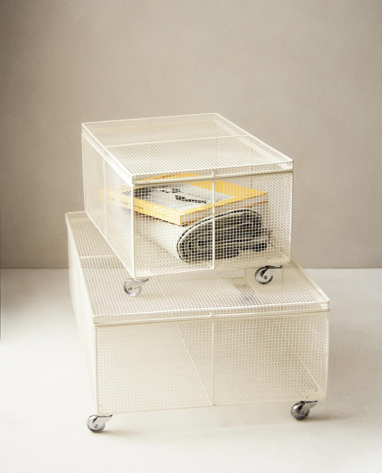 CORBEILLE ENFANT MÉTAL ROULETTES | Zara Home France