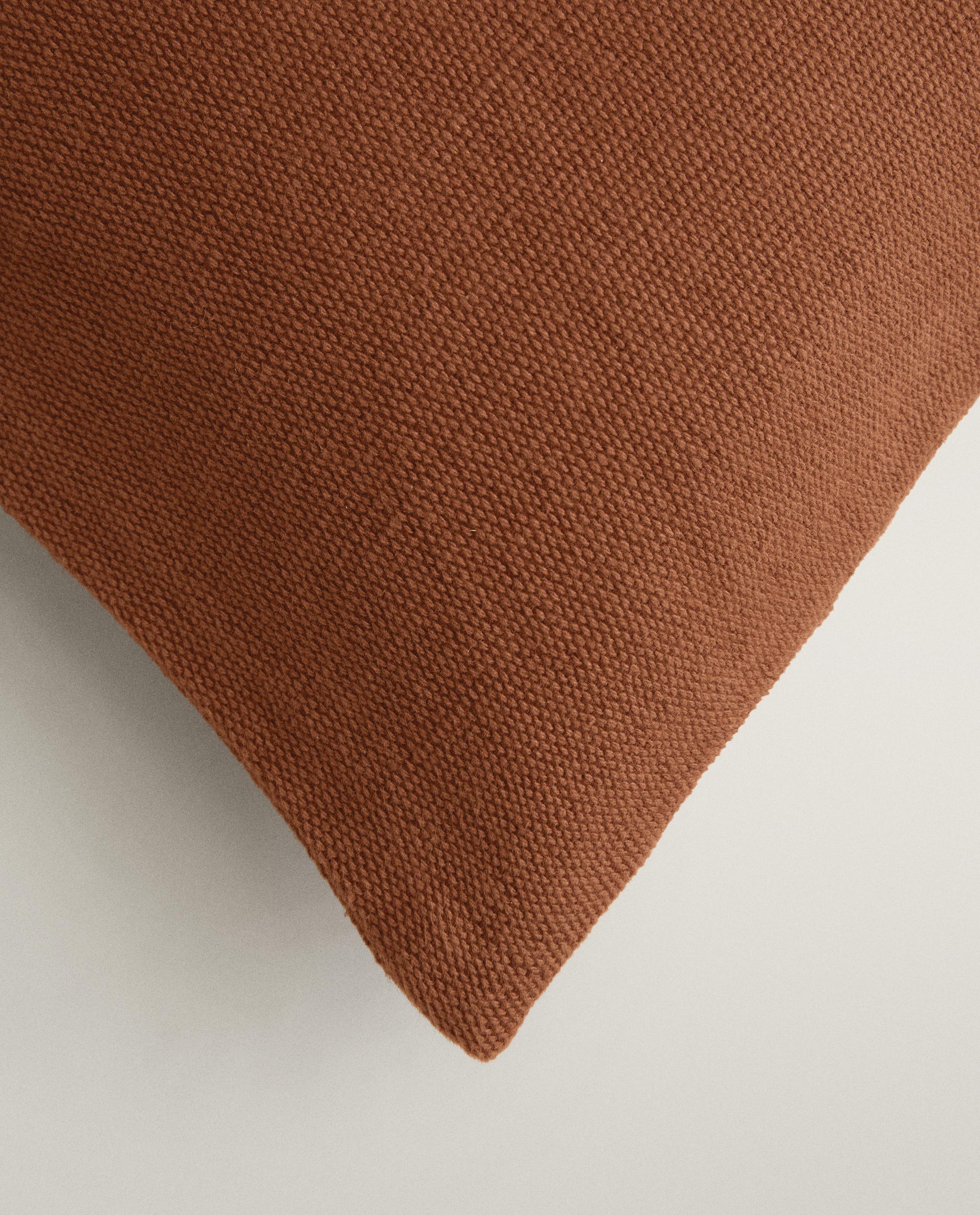 JUTE AND COTTON CUSHION COVER product thumbnail 5