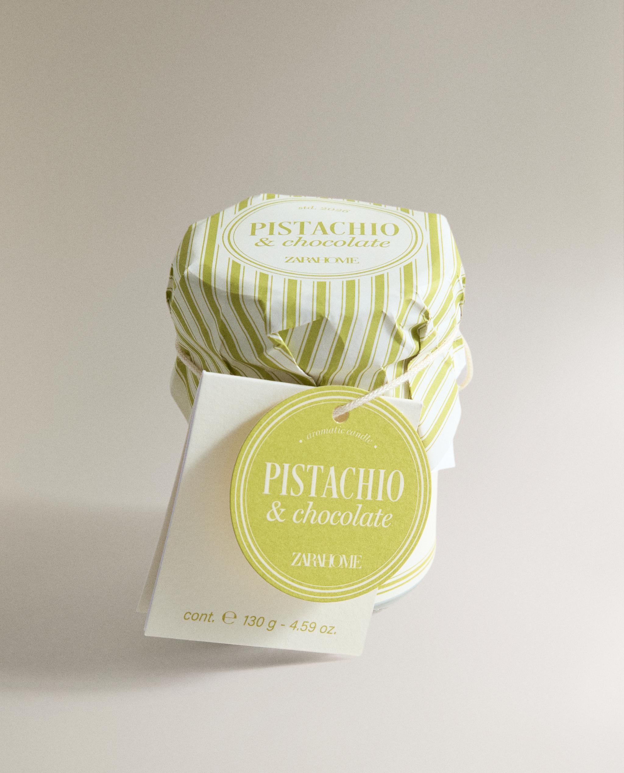 (130 G) PISTACHIO & CHOCOLATE SCENTED CANDLE product thumbnail 9