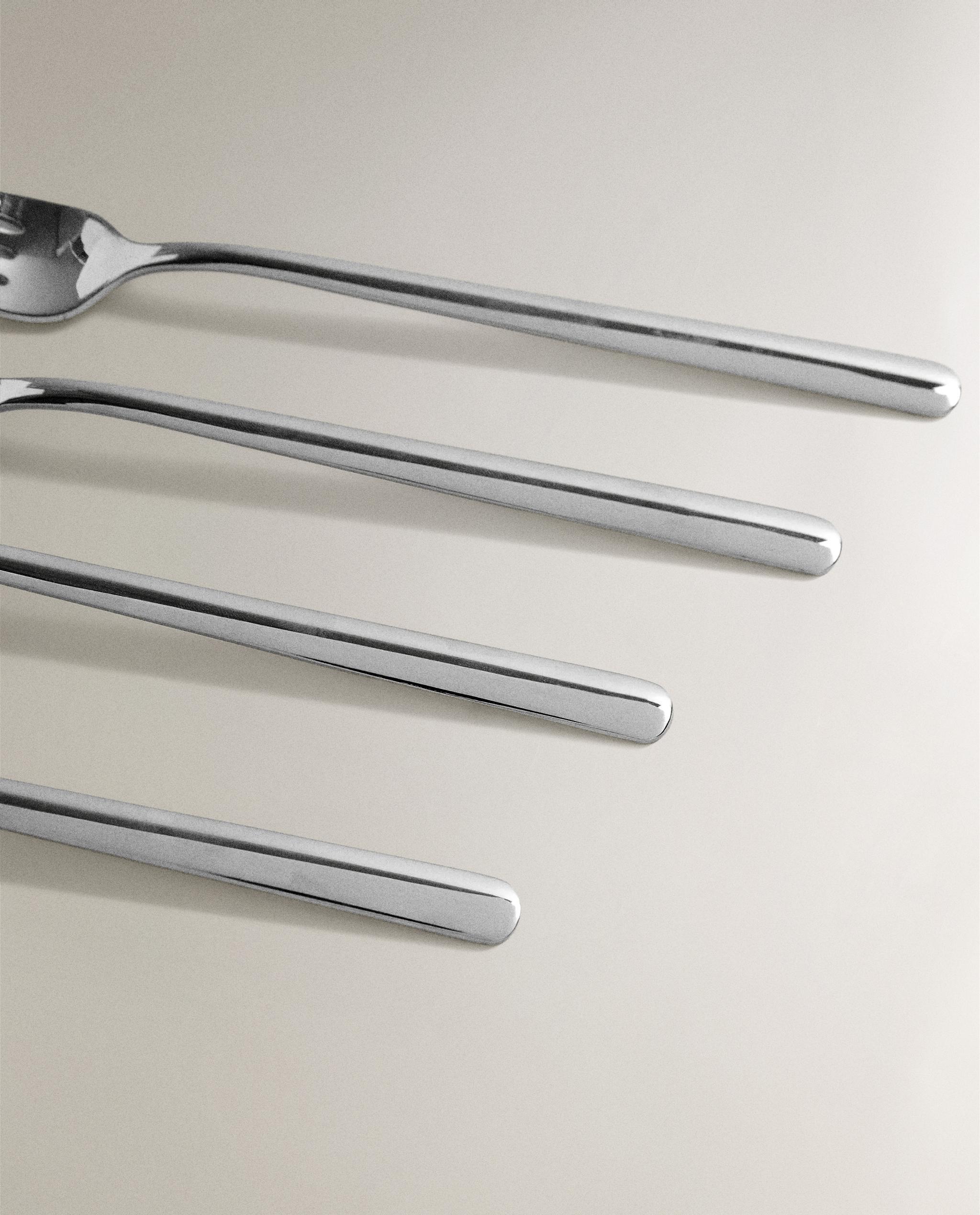 PACK OF SHINY STEEL FORKS (PACK OF 4) product thumbnail 8