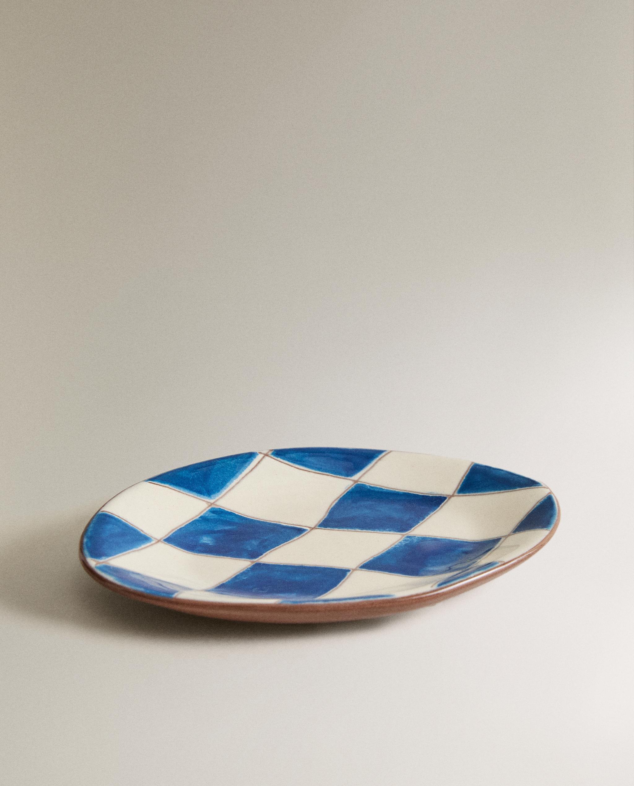 BLUE DIAMOND CERAMIC BATHROOM SOAP DISH product thumbnail 3