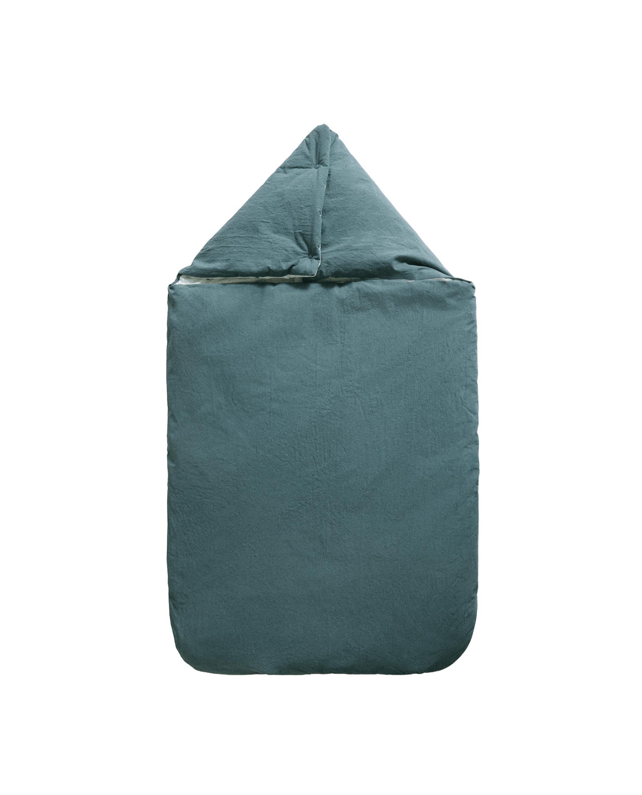 LEAF PRINT COTTON CARRYCOT BABY WRAP product thumbnail 5