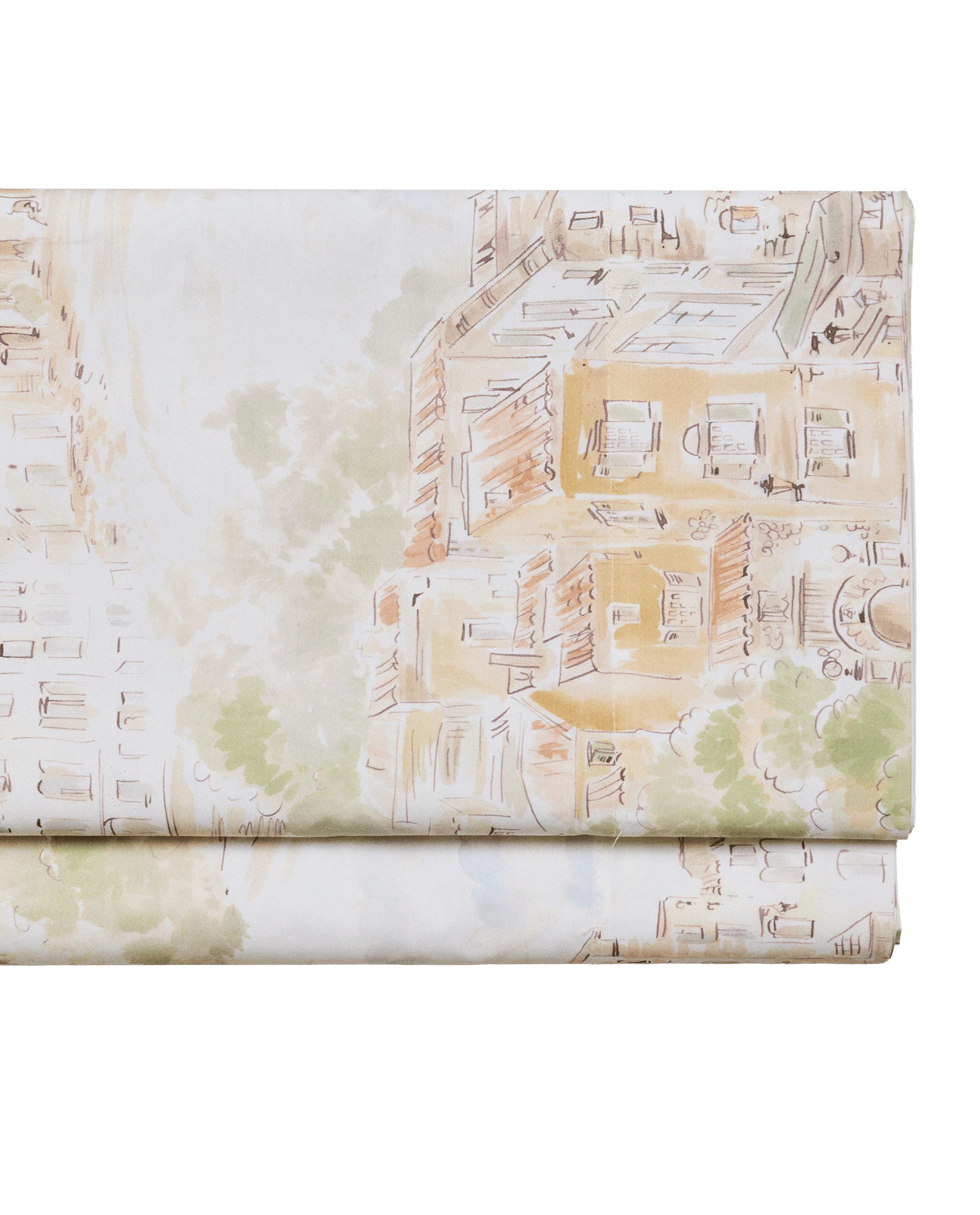 LANDSCAPE PRINT COTTON FLAT SHEET product thumbnail 9