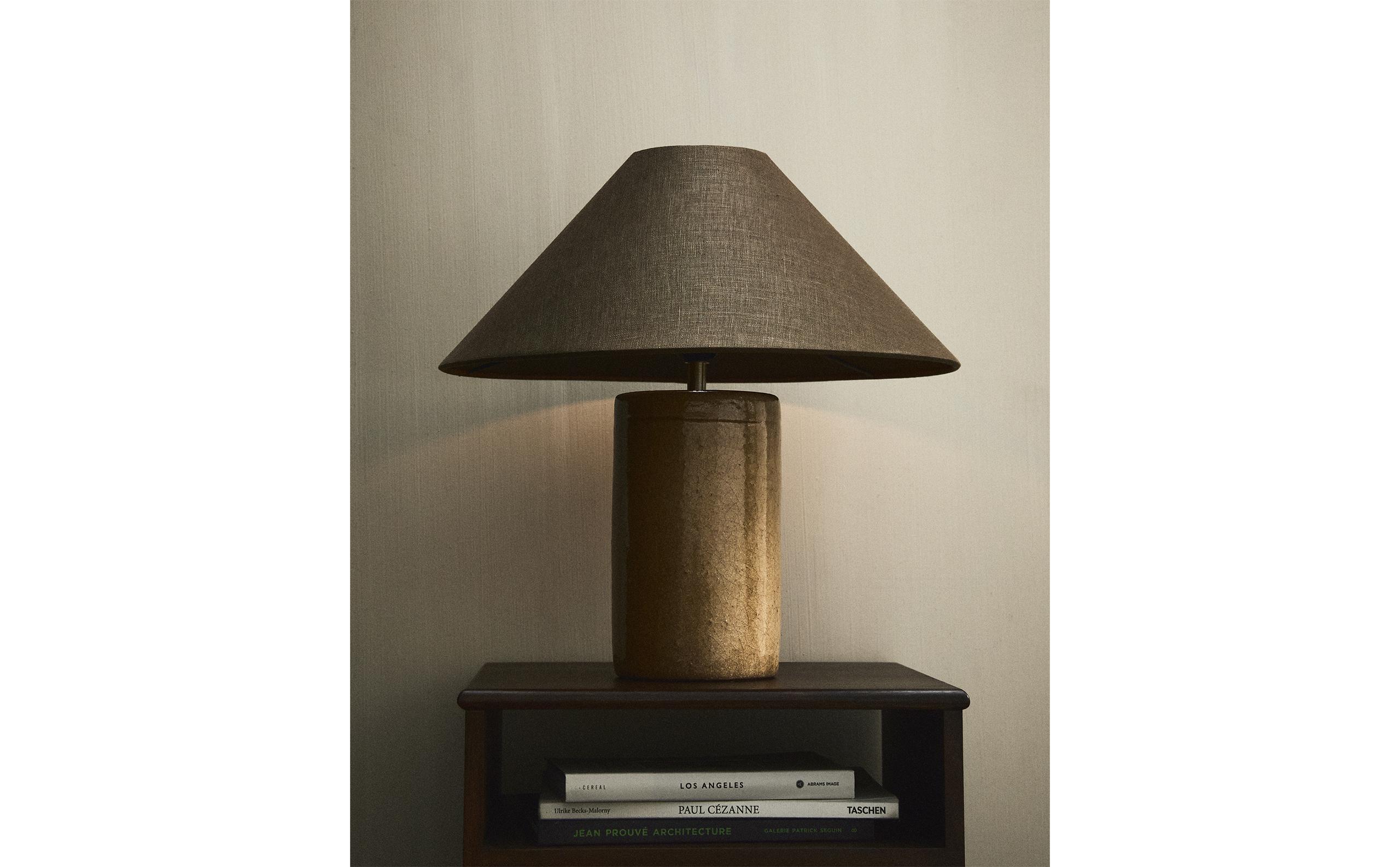 TABLE LAMP WITH STONEWARE BASE product thumbnail 11