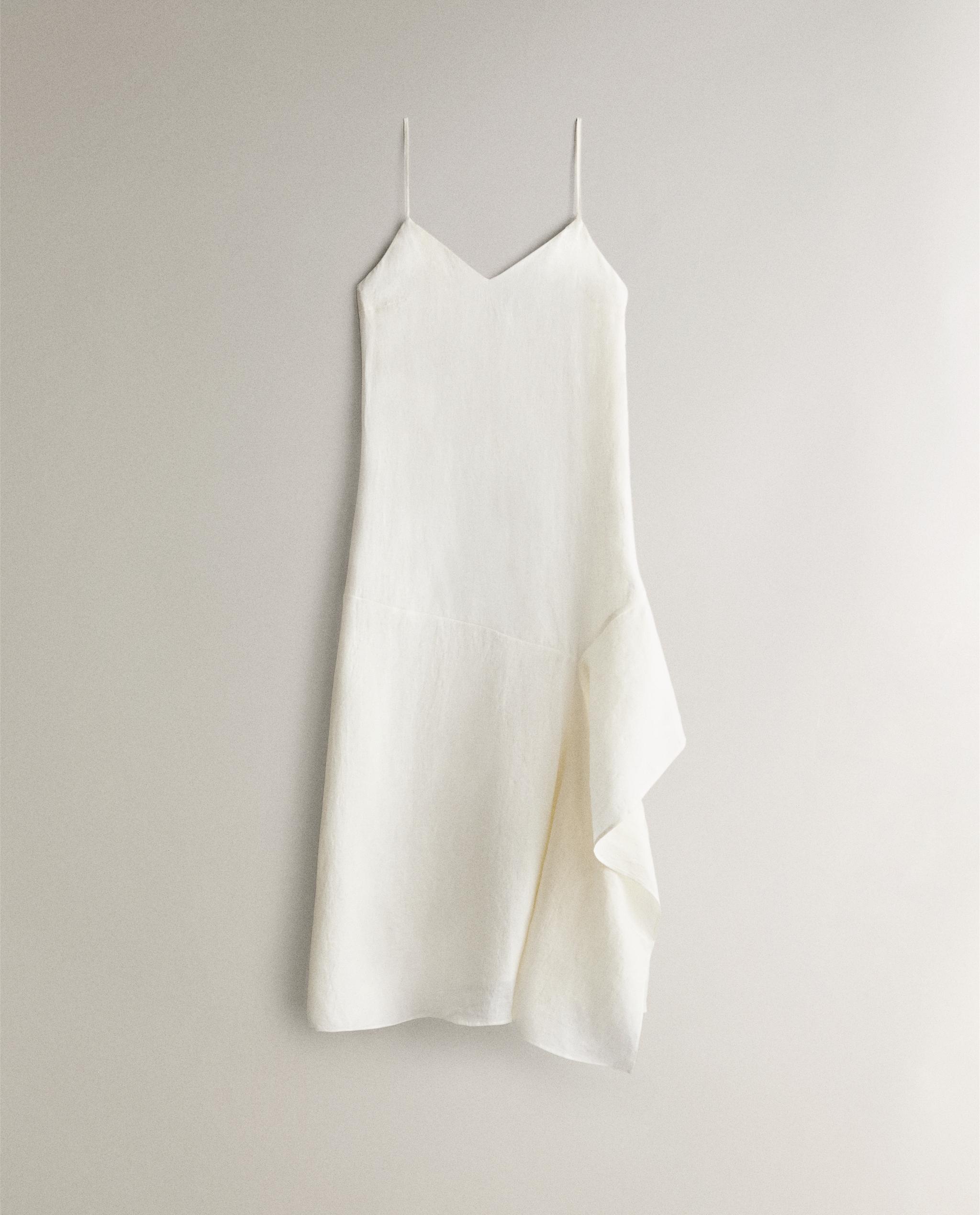 ASYMMETRIC LINEN BEACH DRESS | Zara Home United States of America ASYMMETRIC LINEN BEACH DRESS | Zara Home United States of America