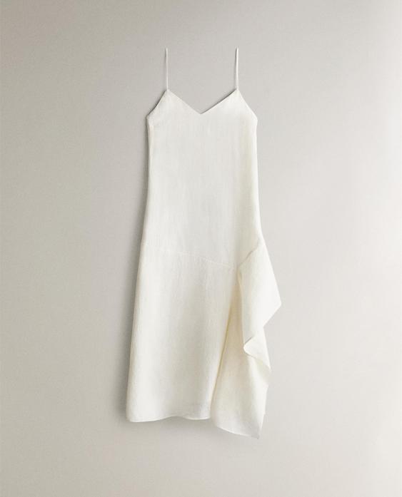ASYMMETRIC LINEN BEACH DRESS | Zara Home United Kingdom ASYMMETRIC LINEN BEACH DRESS | Zara Home United Kingdom