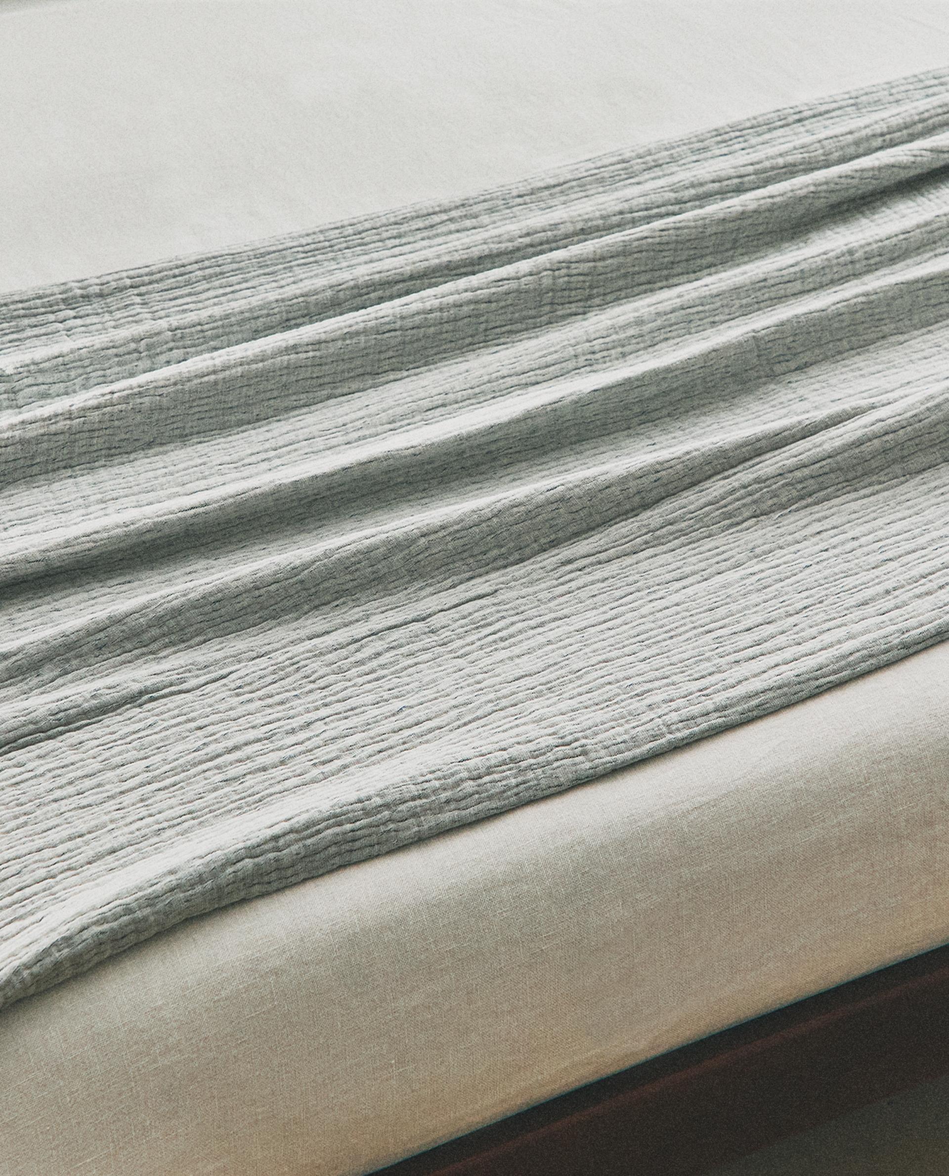 ナチュラル ジャカード ブランケット | Zara Home 日本/Japan