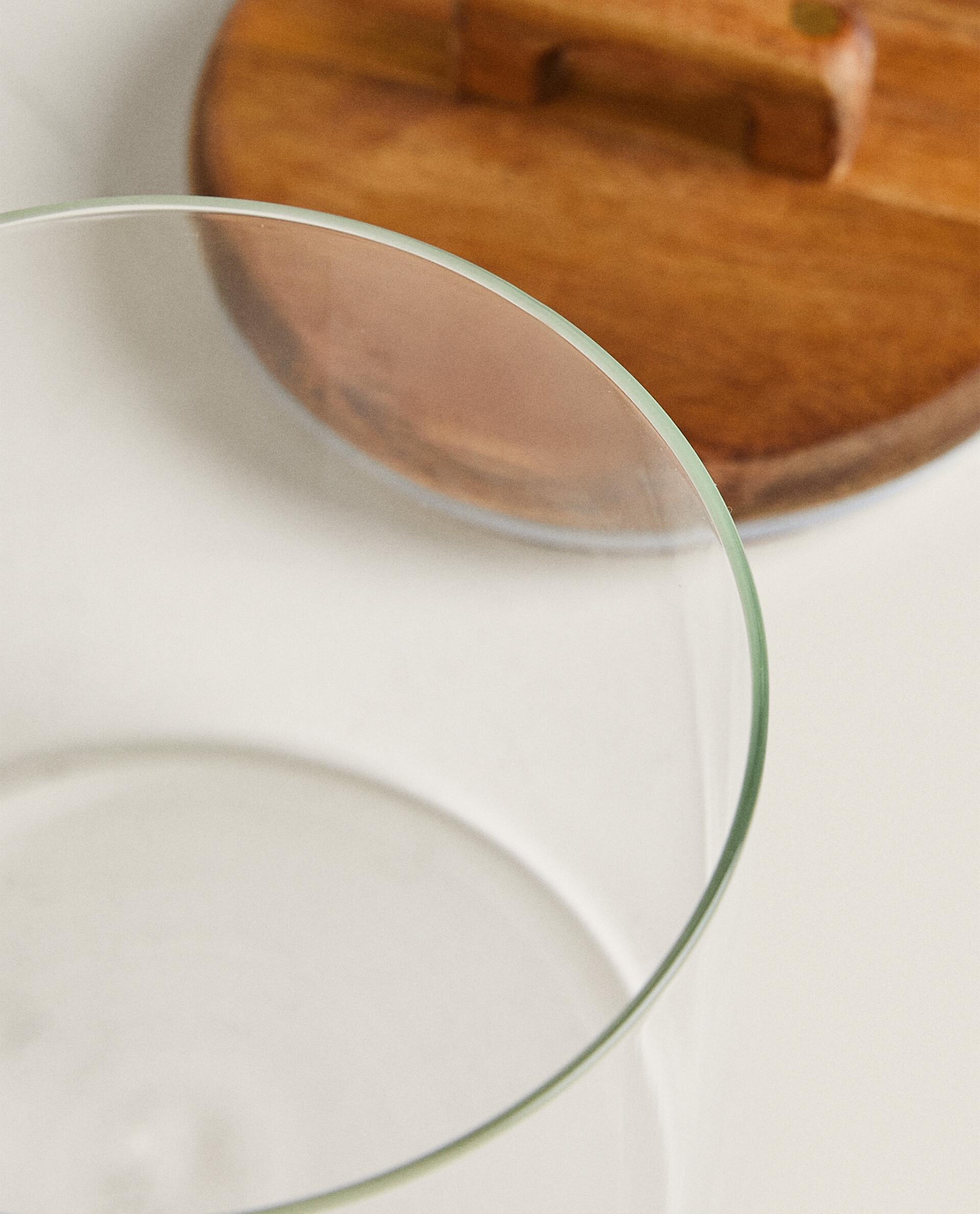 BOROSILICATE GLASS AND WOOD STORAGE JAR product thumbnail 8