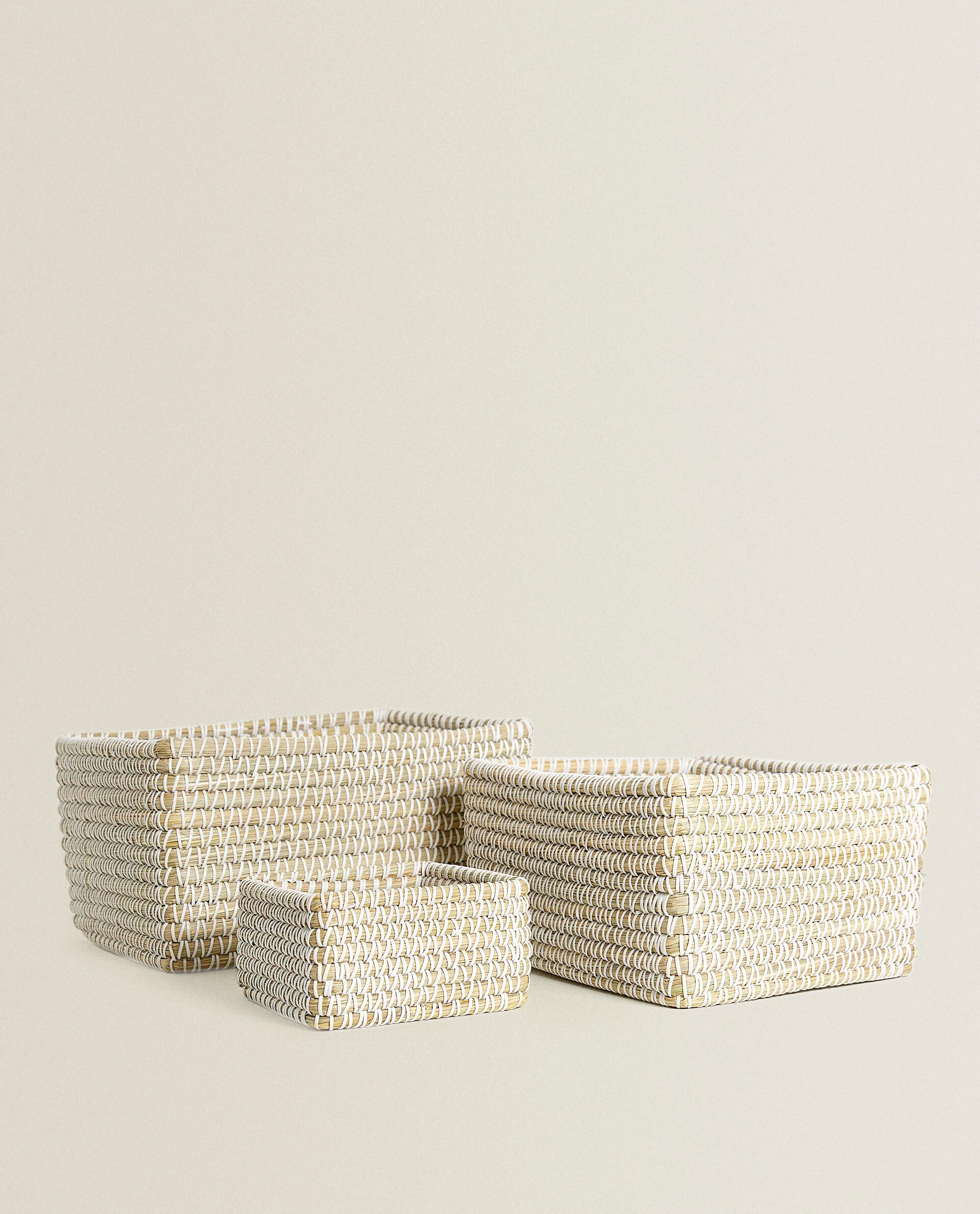 CONTRAST RECTANGULAR BASKET product thumbnail 14