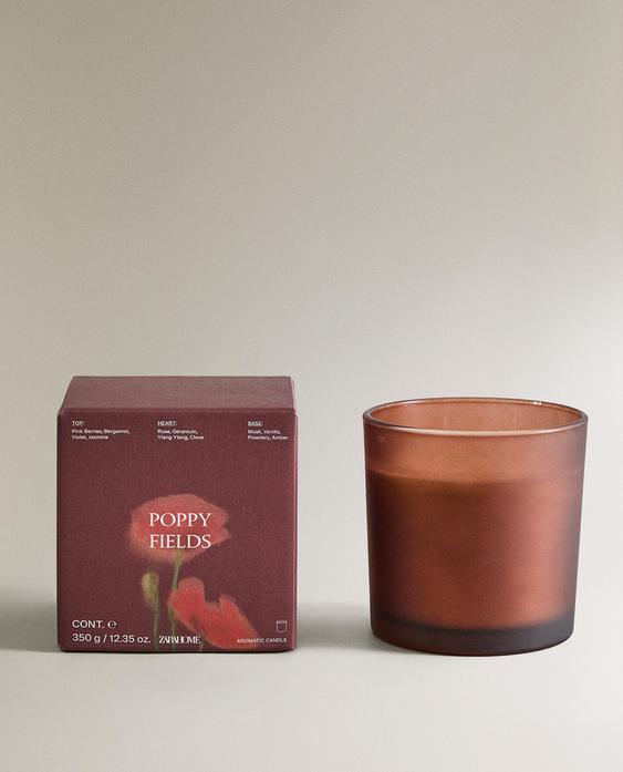 (350 G) DUFTKERZE POPPY FIELDS